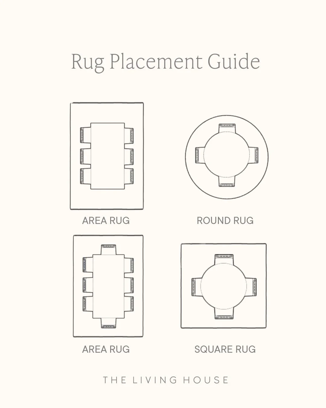 Dining Table Room Rug Placement Guide Ideas