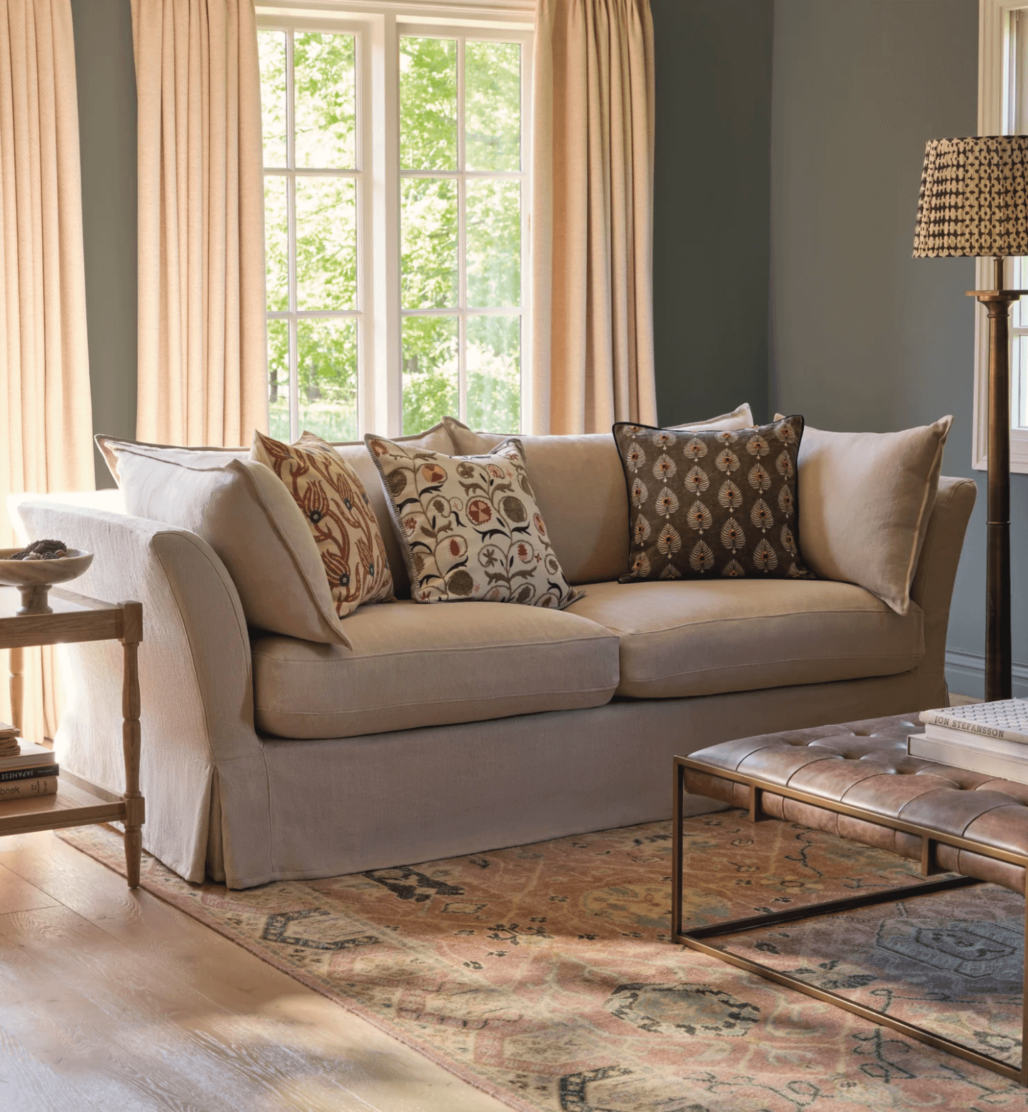 Skirted Sofa Trend 2026 Oka