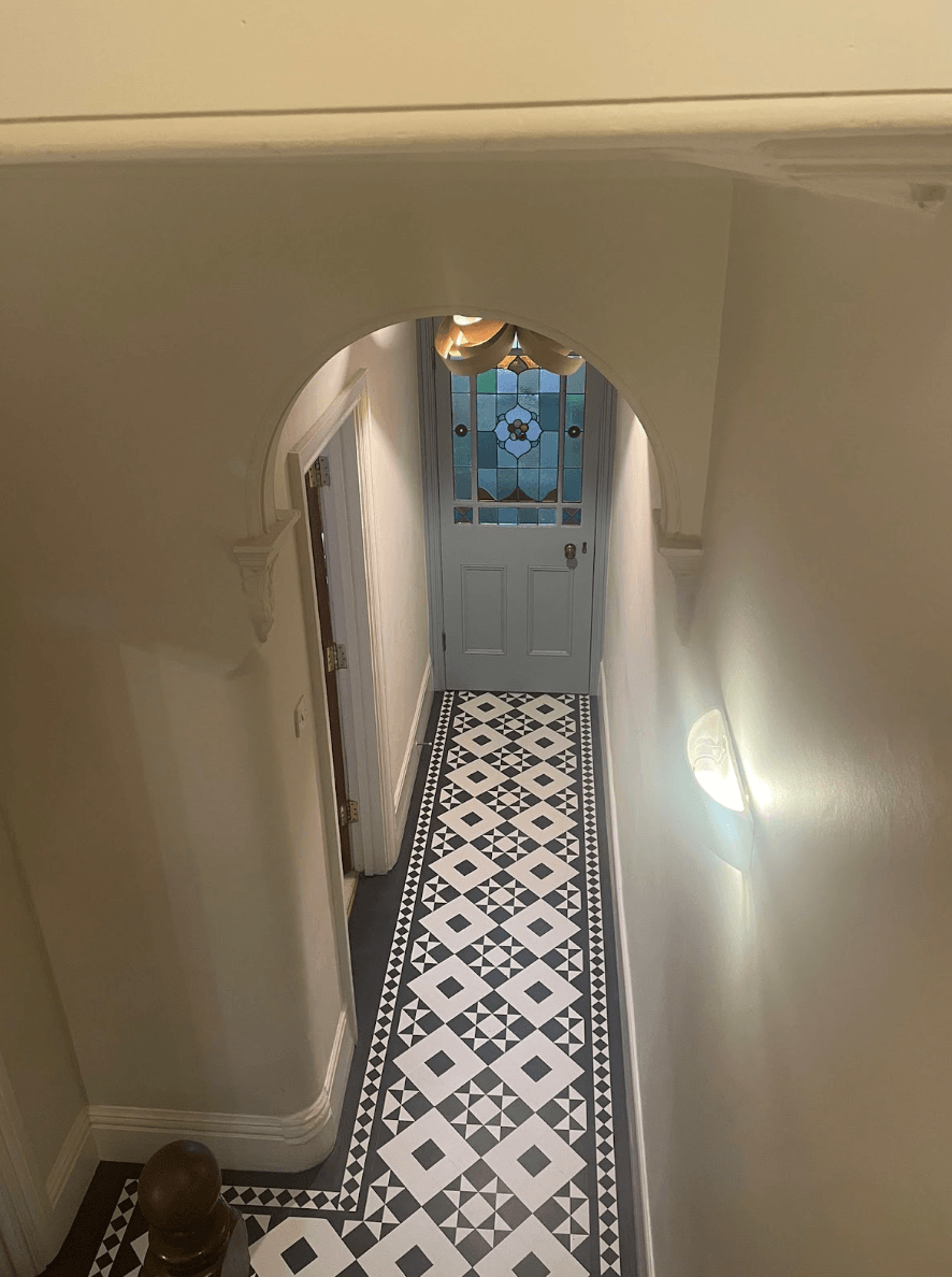 Karndean LVT Flooring Hallway.