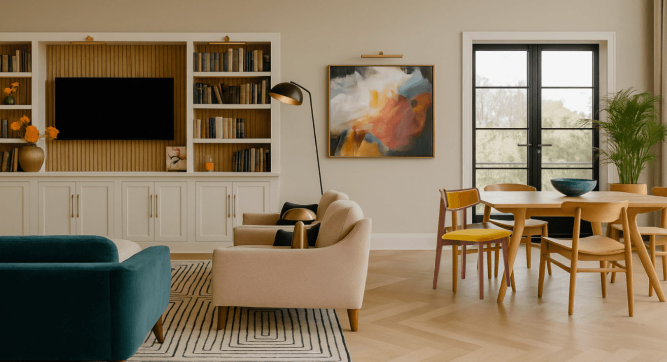 Open Plan Living Dining Room Flow