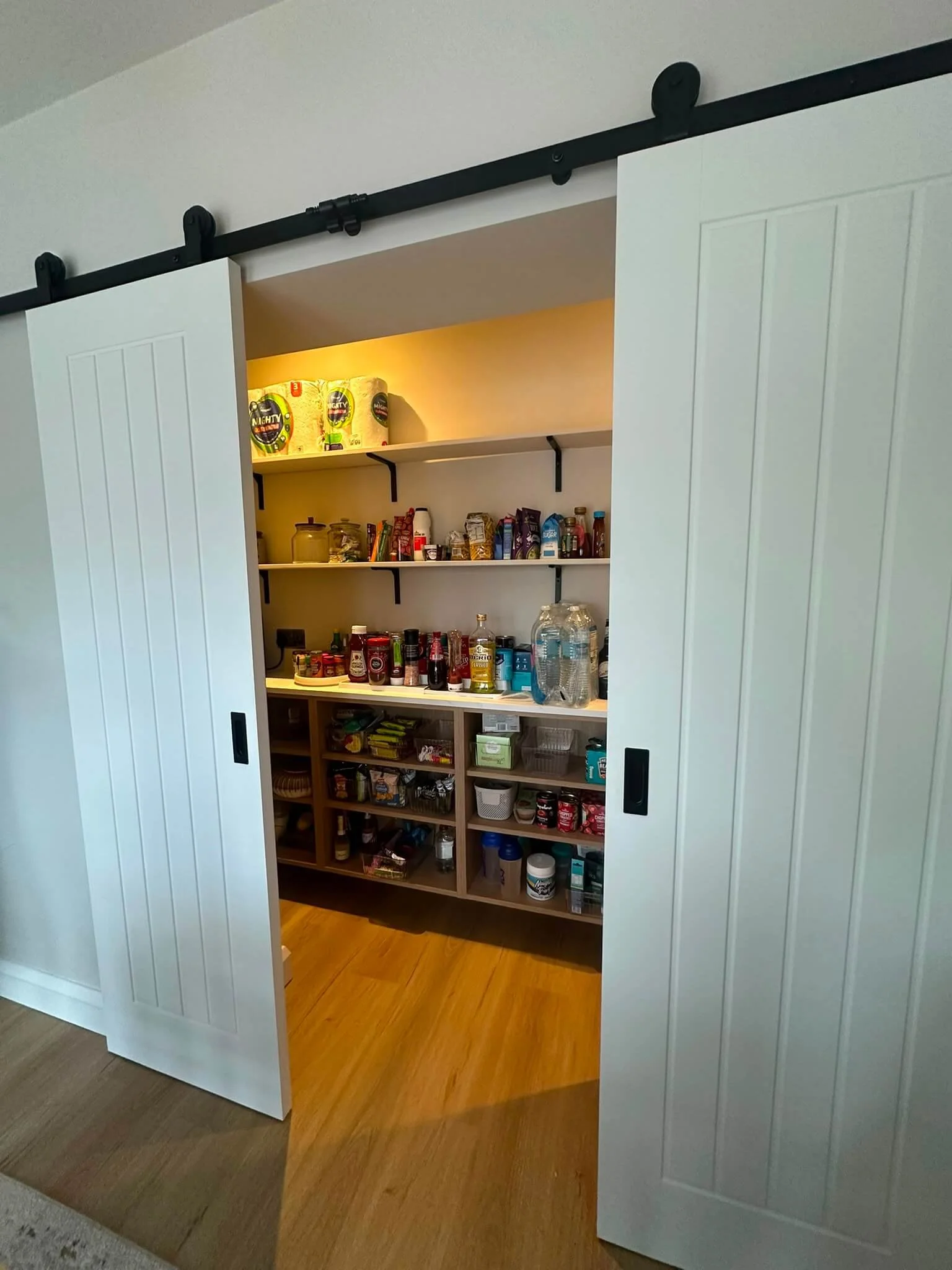 Sophie's Finished Pantry