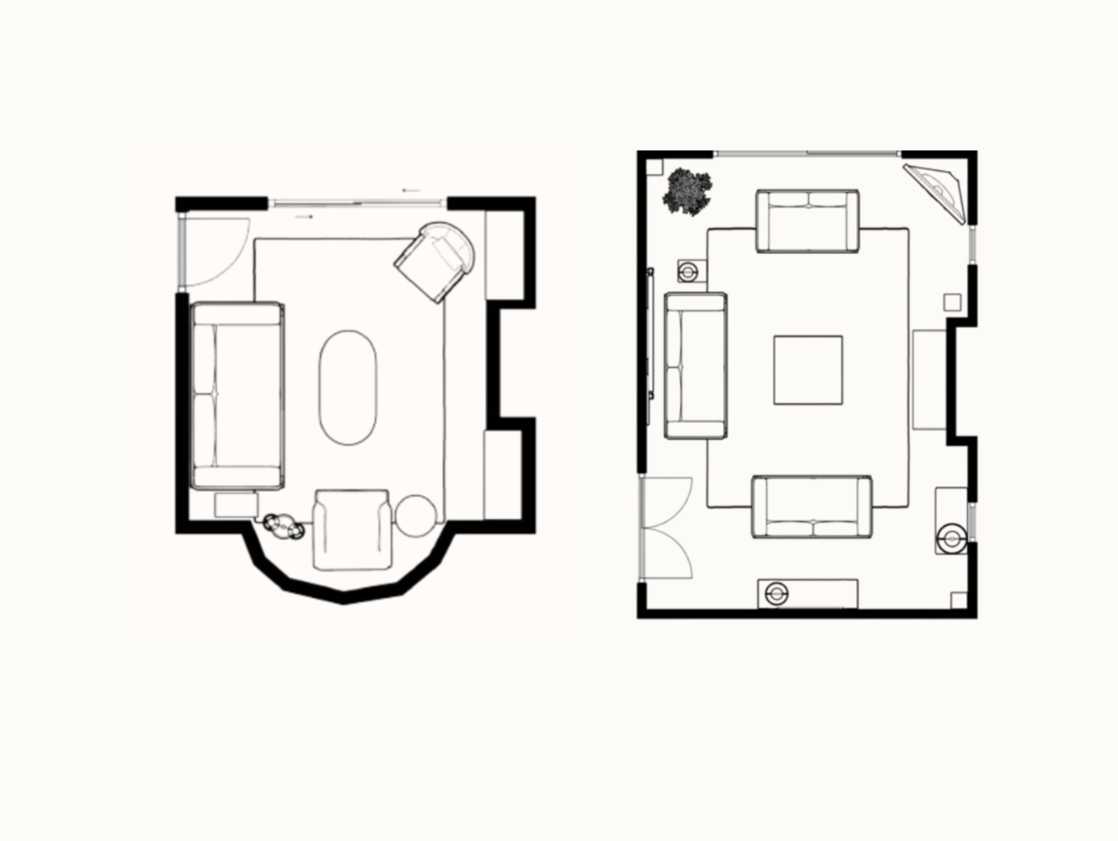 The layout fix for long narrow living rooms