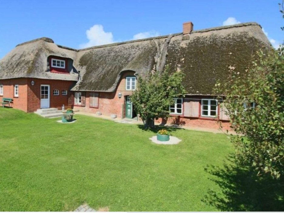 Nordfriesisches Reetdachhaus