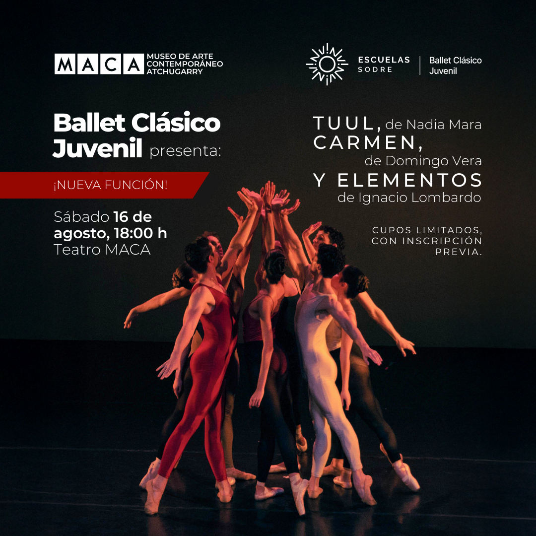 NUEVA FUNCIÓN: Ballet Clásico Juvenil en el MACA