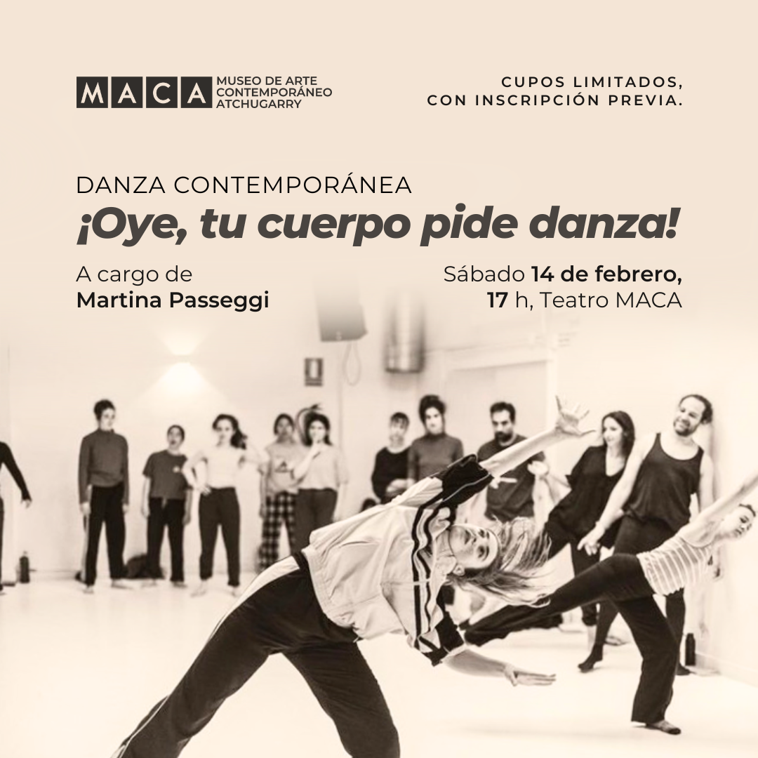 Taller de Danza: Oye, tu cuerpo pide danza