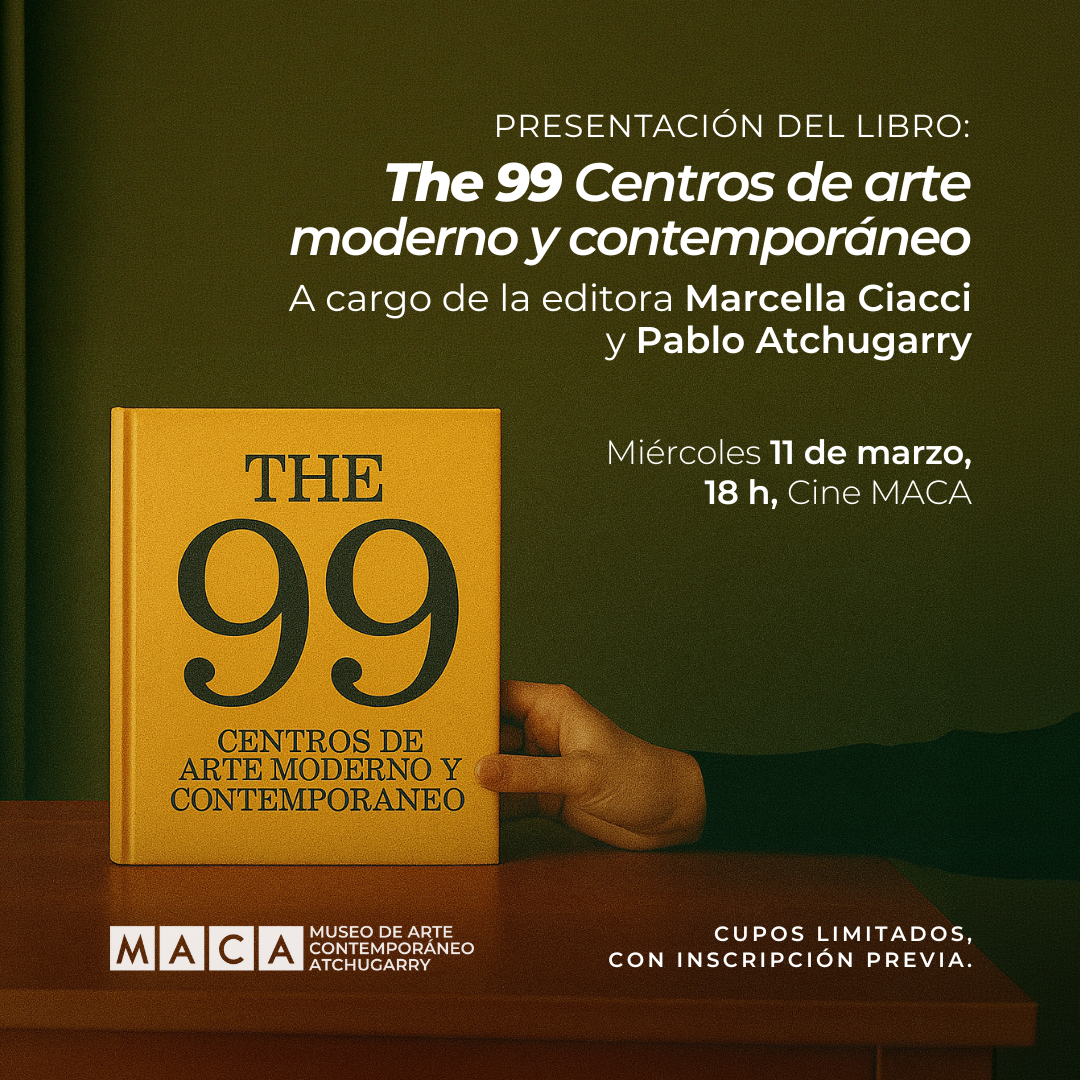 Presentación del libro "The 99 Centros de arte moderno y contemporáneo"