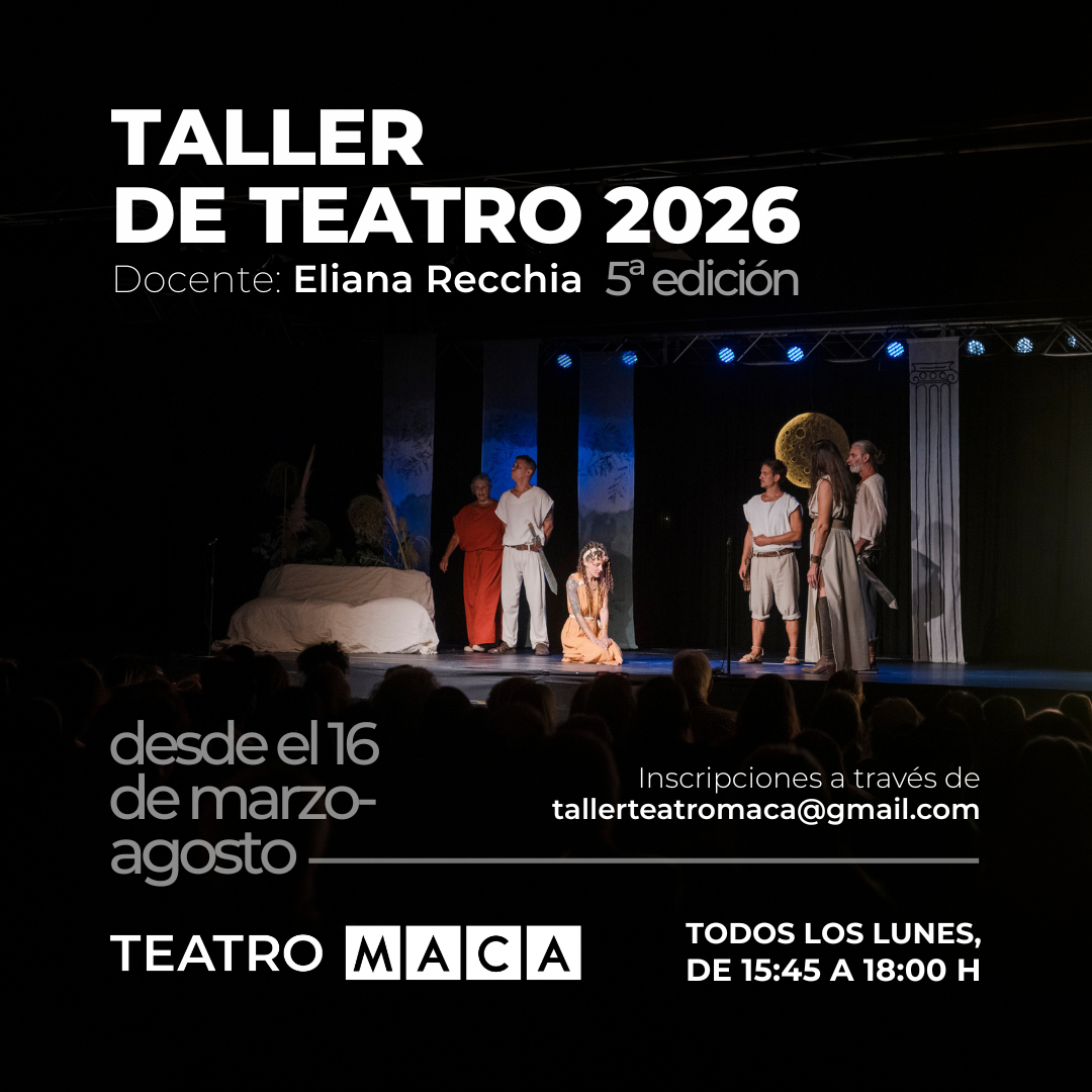 Comienza taller de Teatro MACA 2026