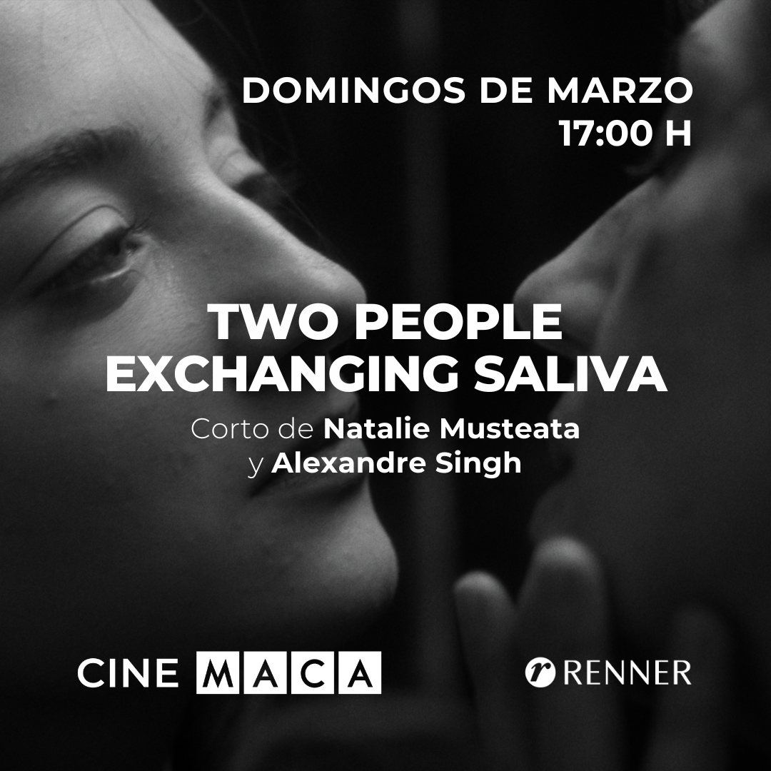 CINE: Two people exchanging saliva