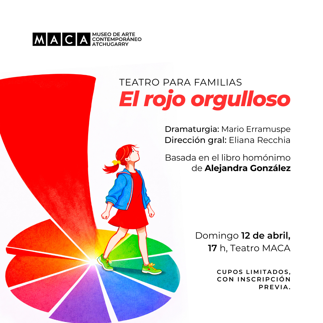 El rojo orgulloso – Función infantil en el Teatro MACA
