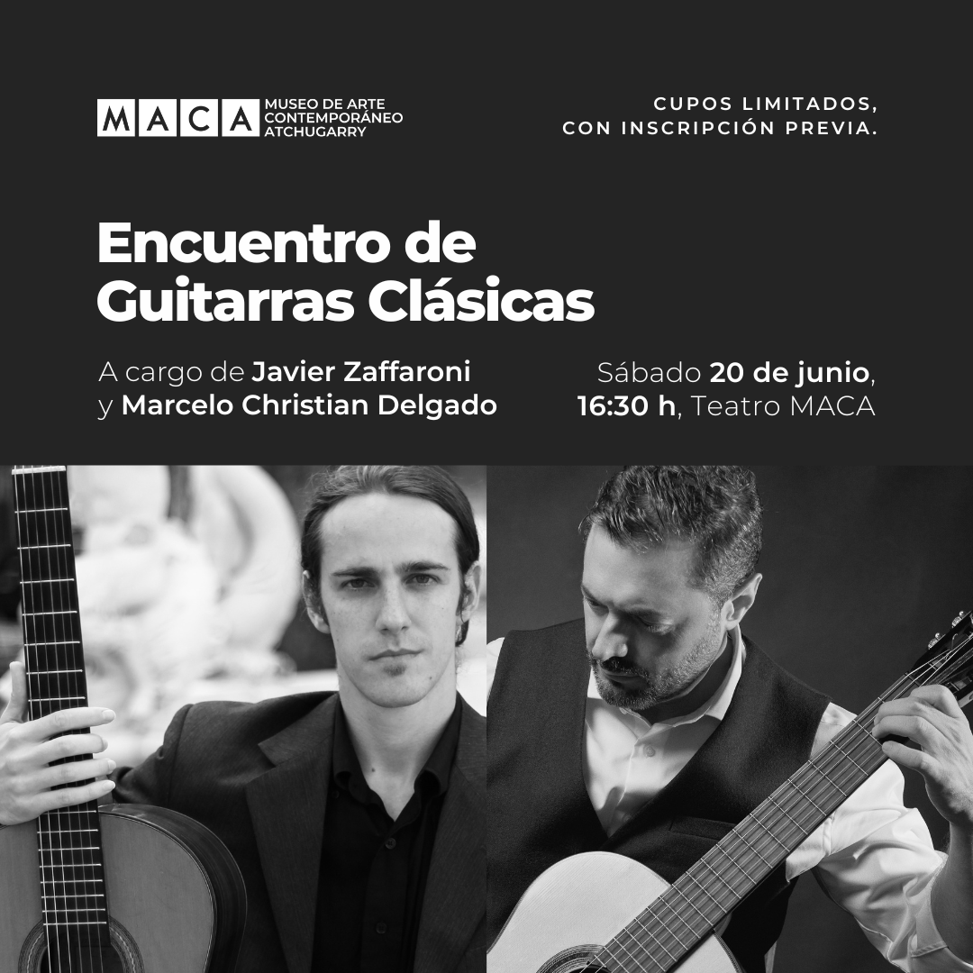 Concierto: encuentro de guitarras clásicas