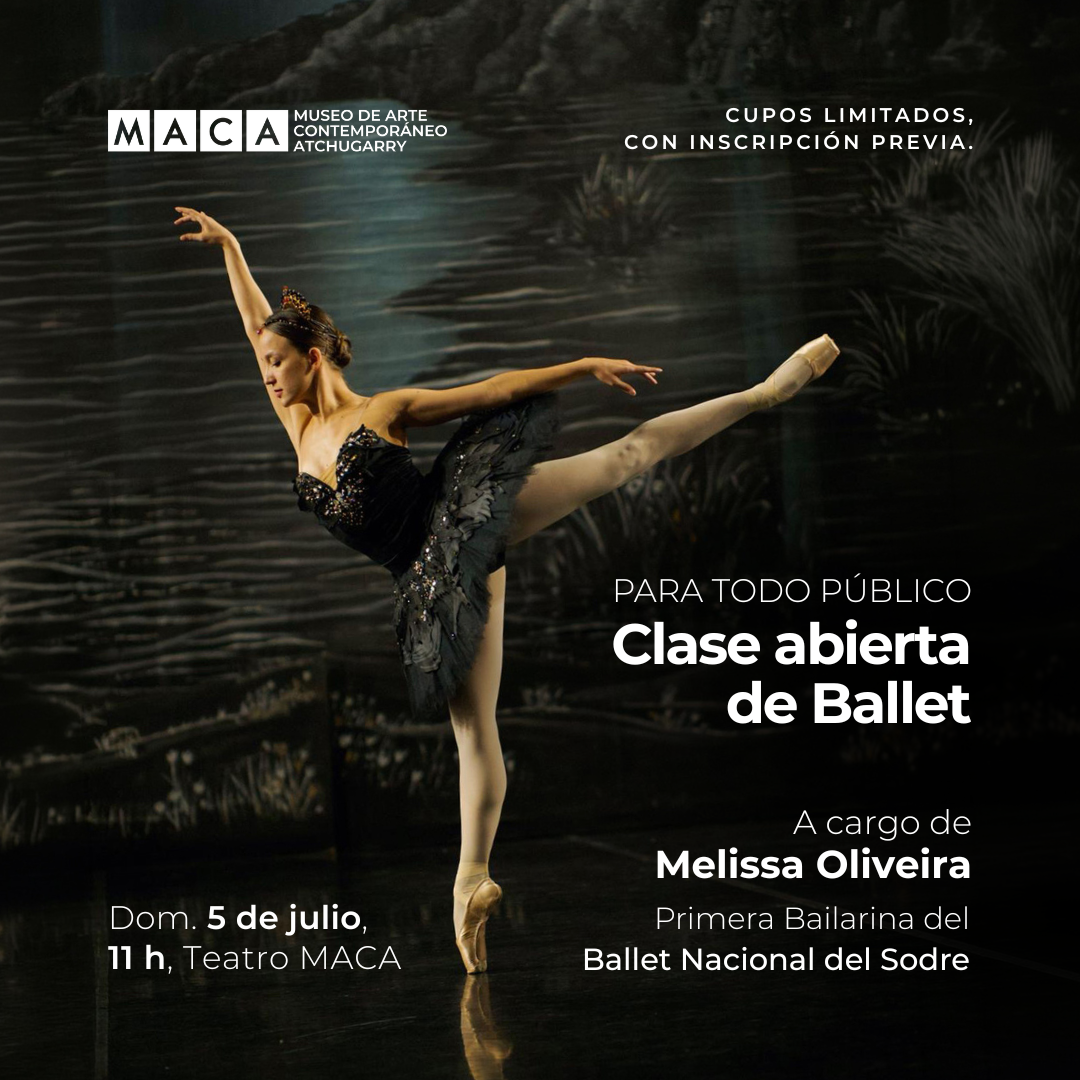 Clase abierta de Ballet con Melissa Oliveira