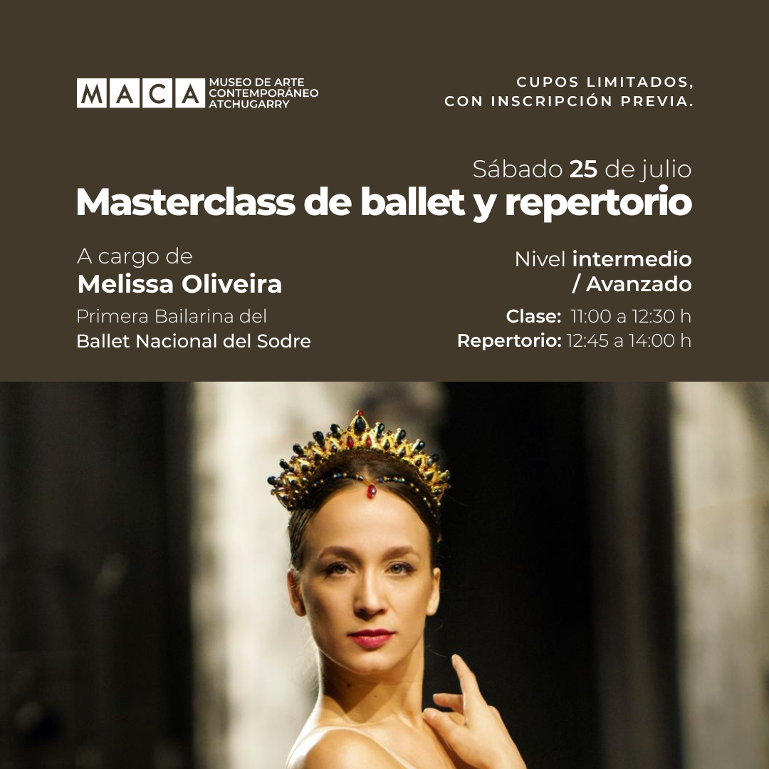Masterclass de Ballet y Repertorio con Melissa Oliveira