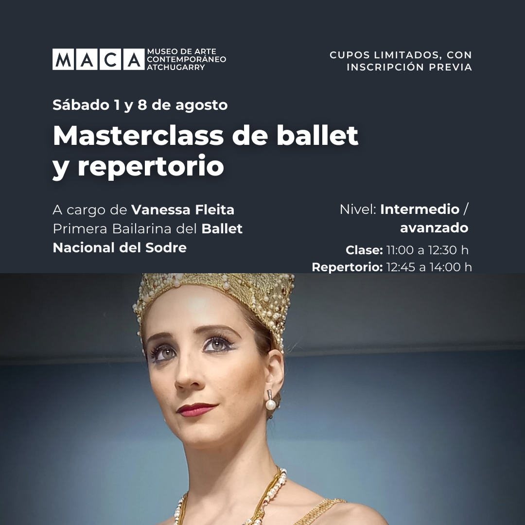  Masterclass de Ballet y Repertorio con Vanessa Fleita
