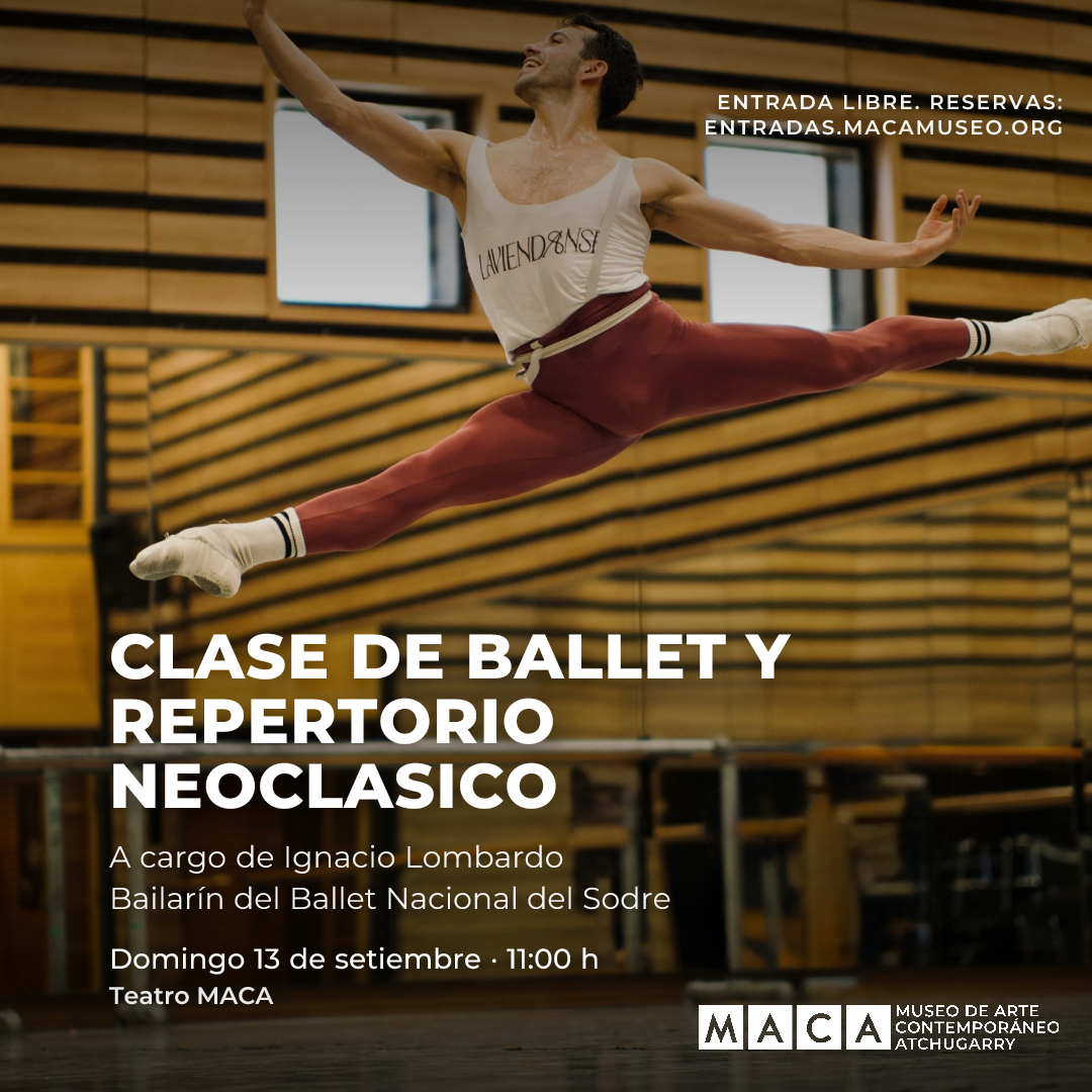 Clase de Ballet y Repertorio Neoclásico