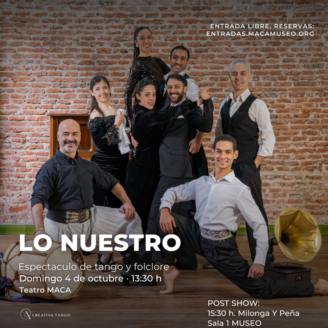 LO NUESTRO Espectáculo de tango y folclore