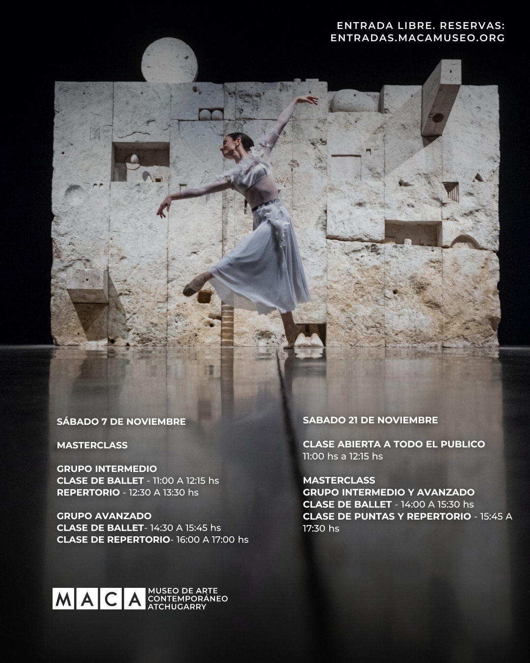 Masterclass de Ballet con Nadia Mara