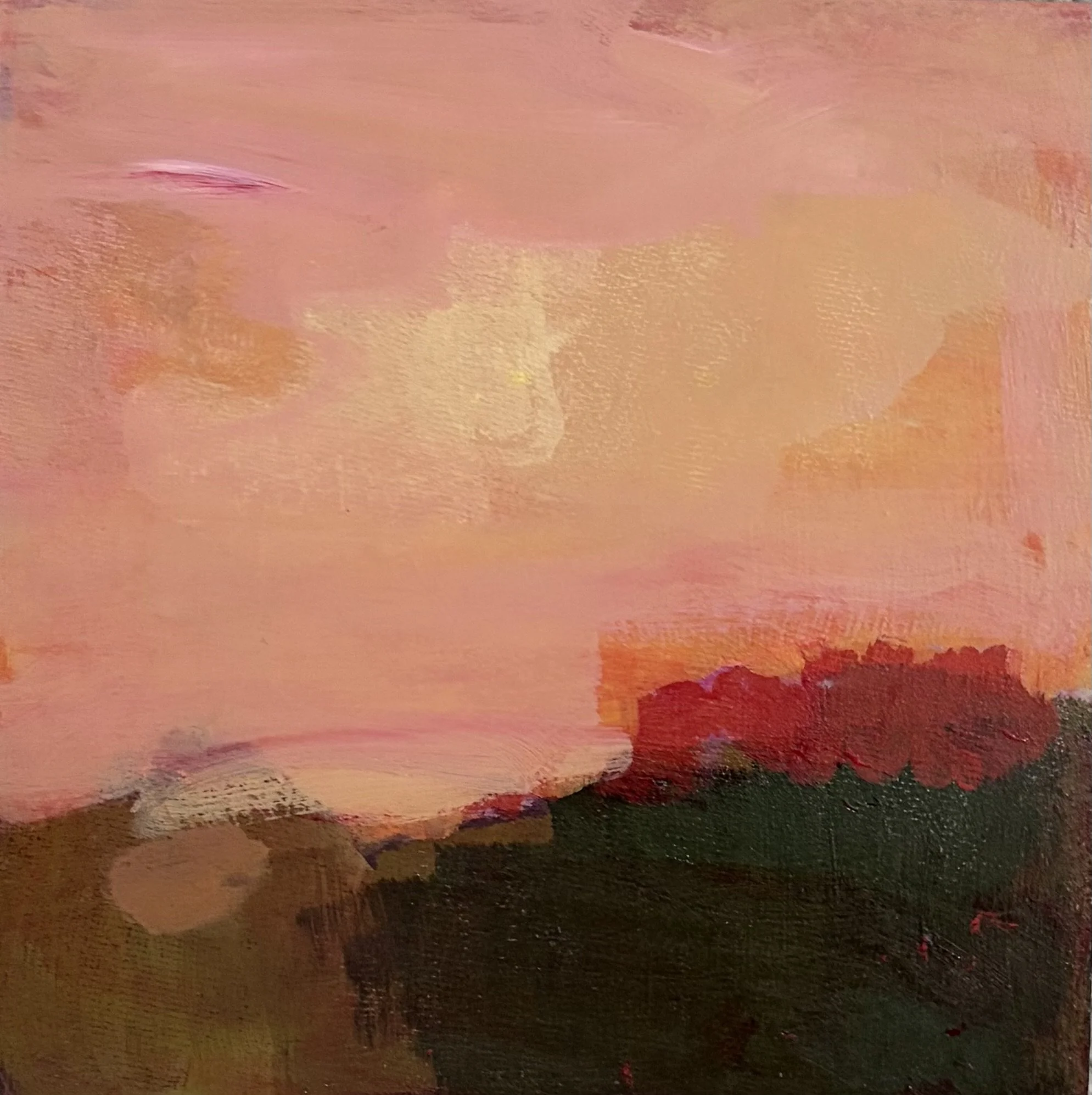 Lori Childers, Feeling Special, 2026, Acrylic on birch board, framed, 10 x 10 inches | $600