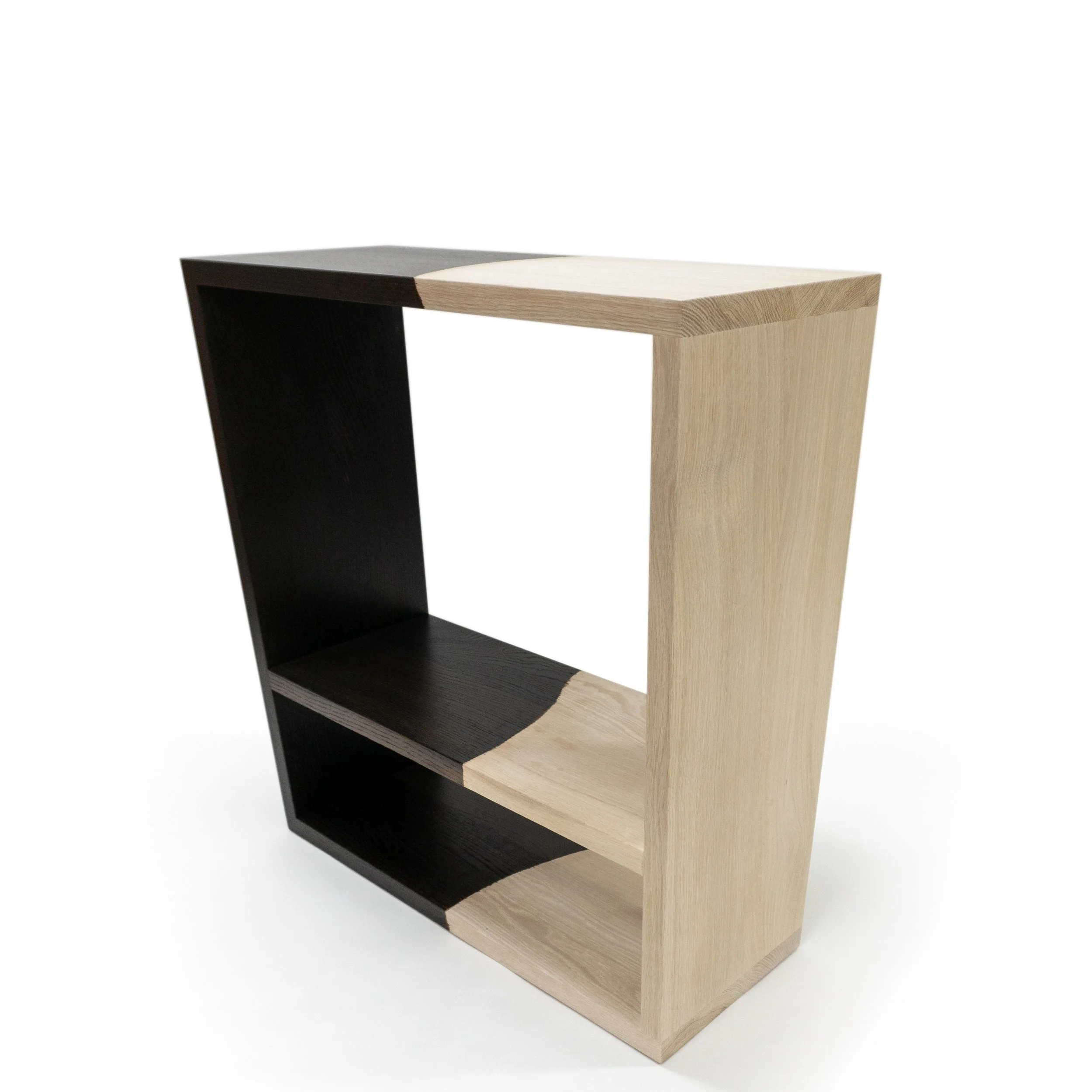 Corey Gannon, Acid and Base Table, 2024, White oak, 36 x 36 x 14 inches, $4,800