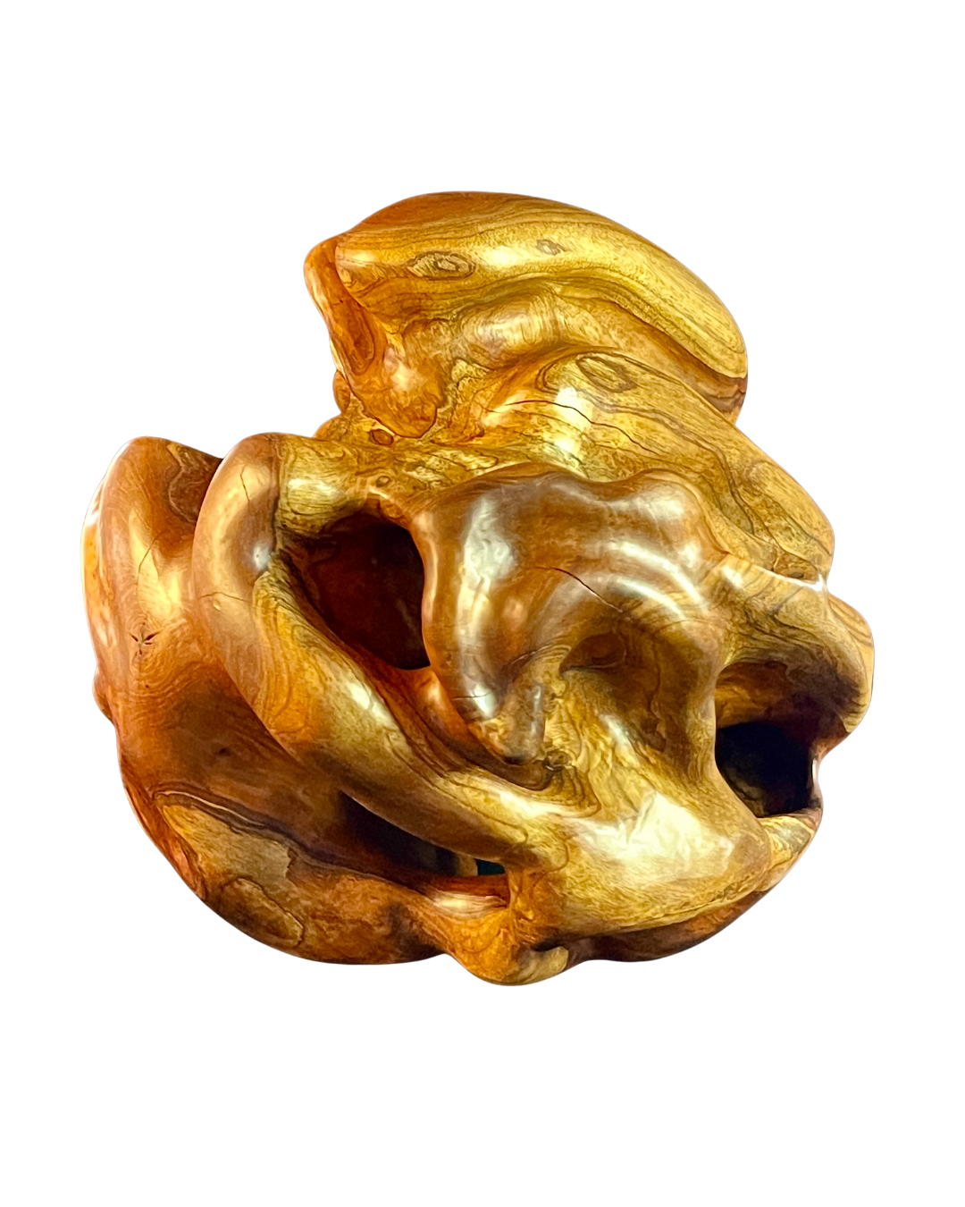 Bruce Robertson, Nebulyn, 2025, Wood, 16 x 16 inches, $2200