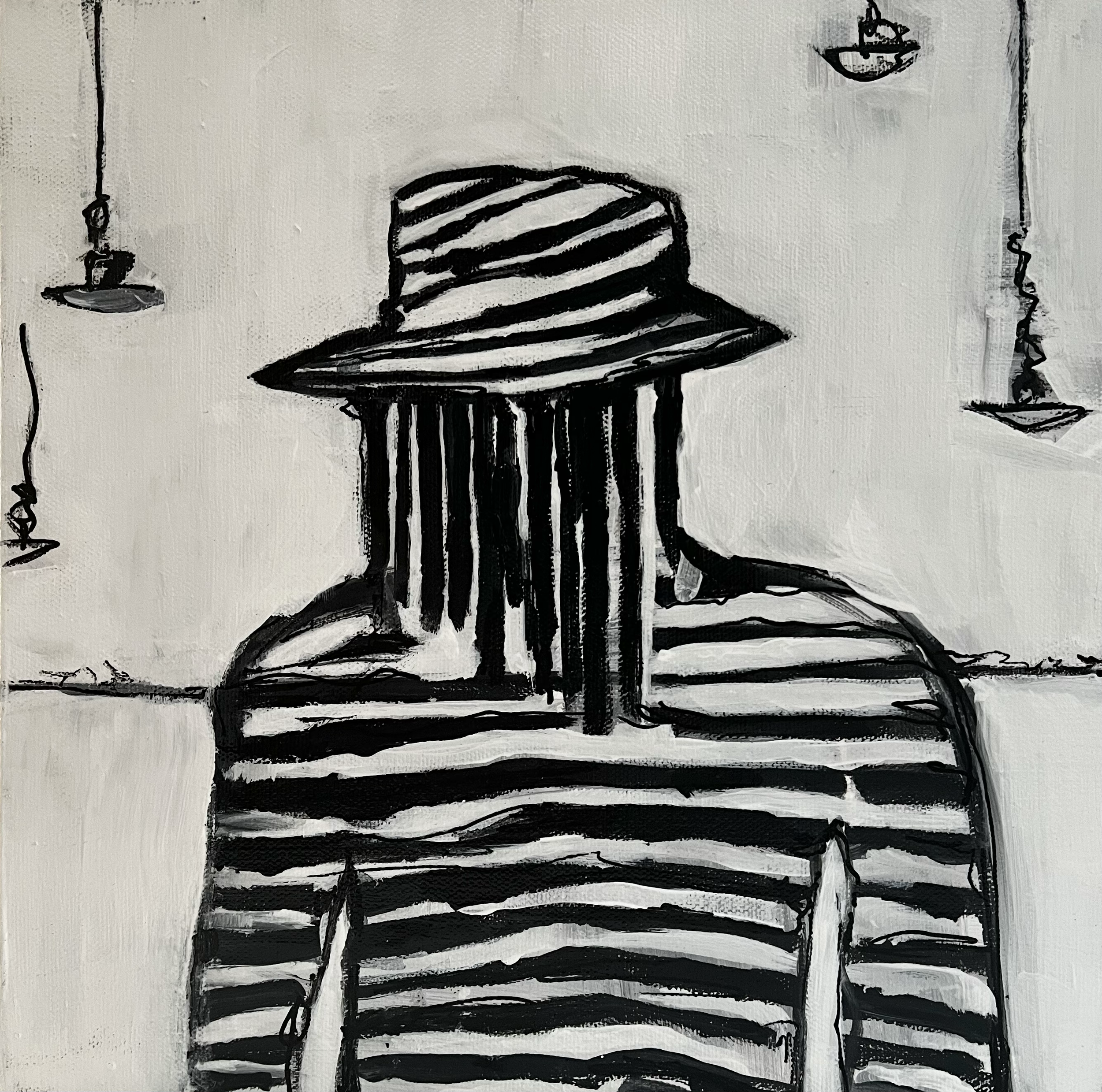 STRIPED CONTEMPLATION
Lisa DiFranza