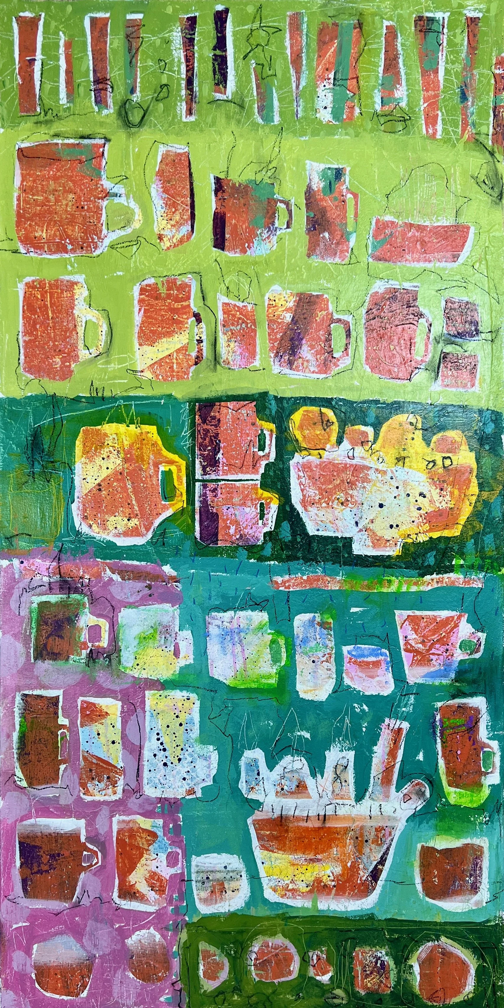 Judy Robertson, 2025, framed,
48 x 24 inches, $