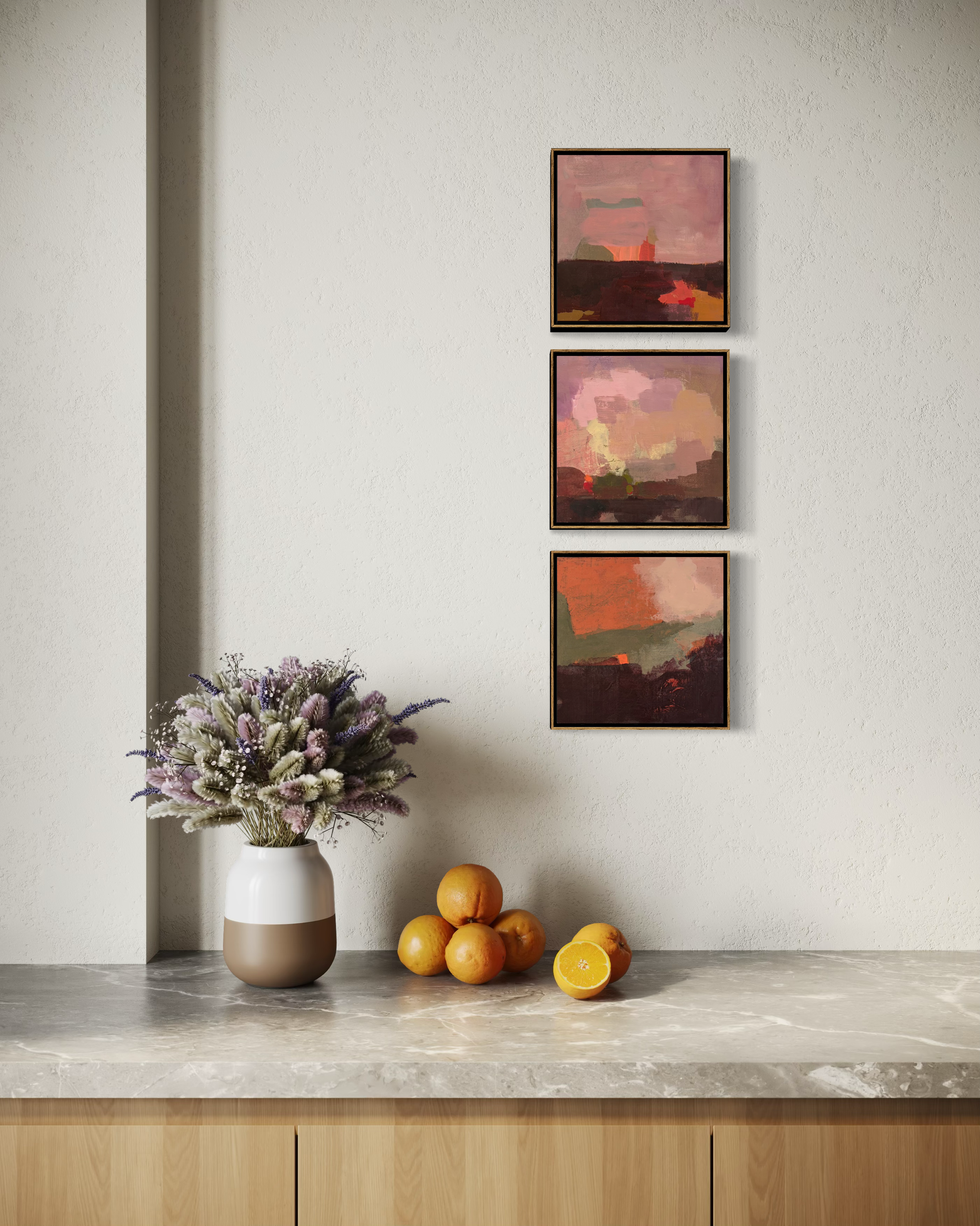 Lori Childers, 2026, 10 x 10 inches each, $500 | Sold