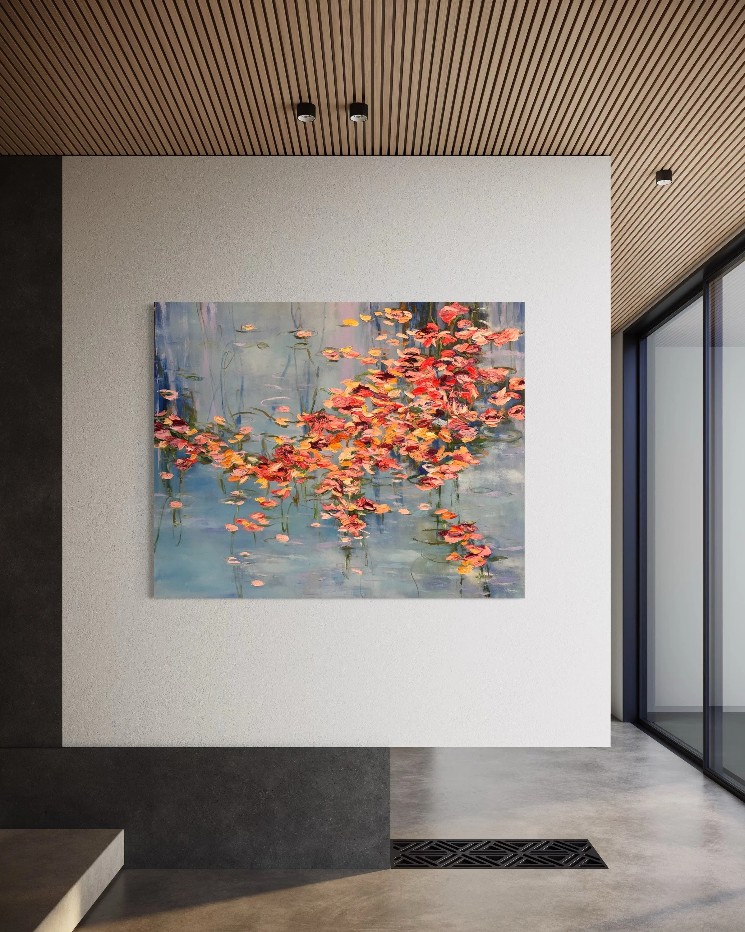 Gaby Silva Bavio,
Oil on canvas,
48 x 60 inches, $5,000