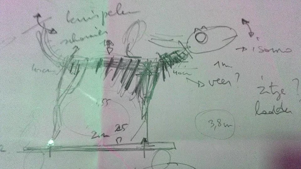 Xolo reuzenstoet borgerhout tekening maakproces.jpg