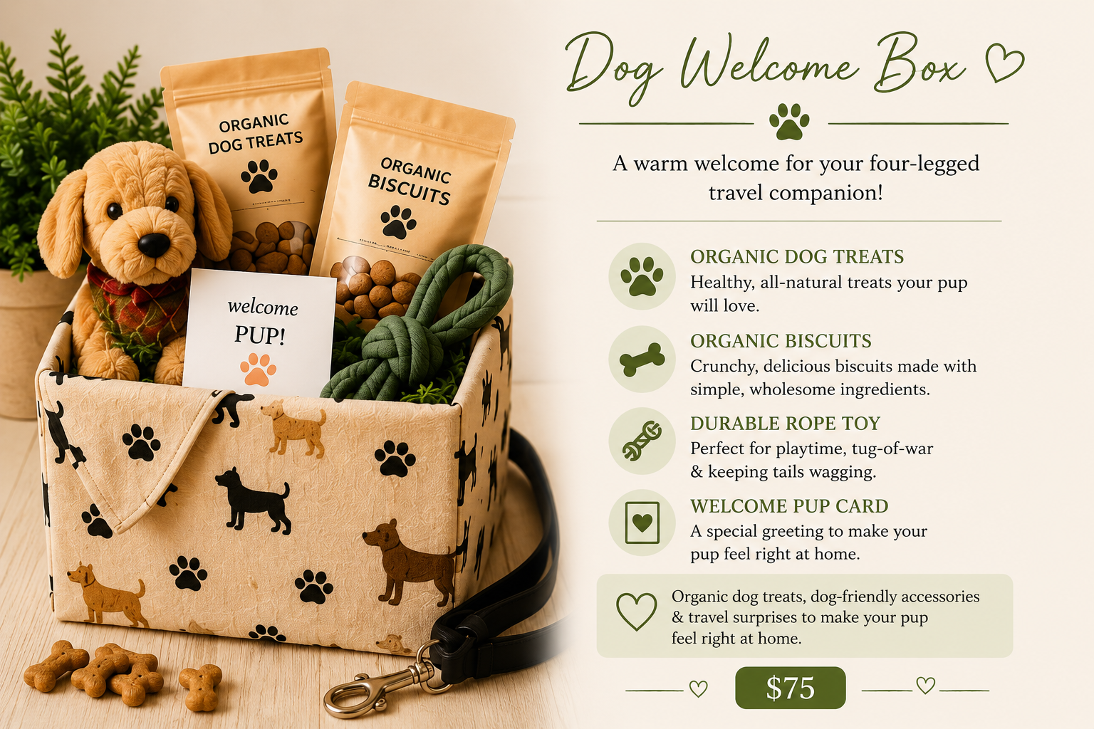 Dog Welcome Box