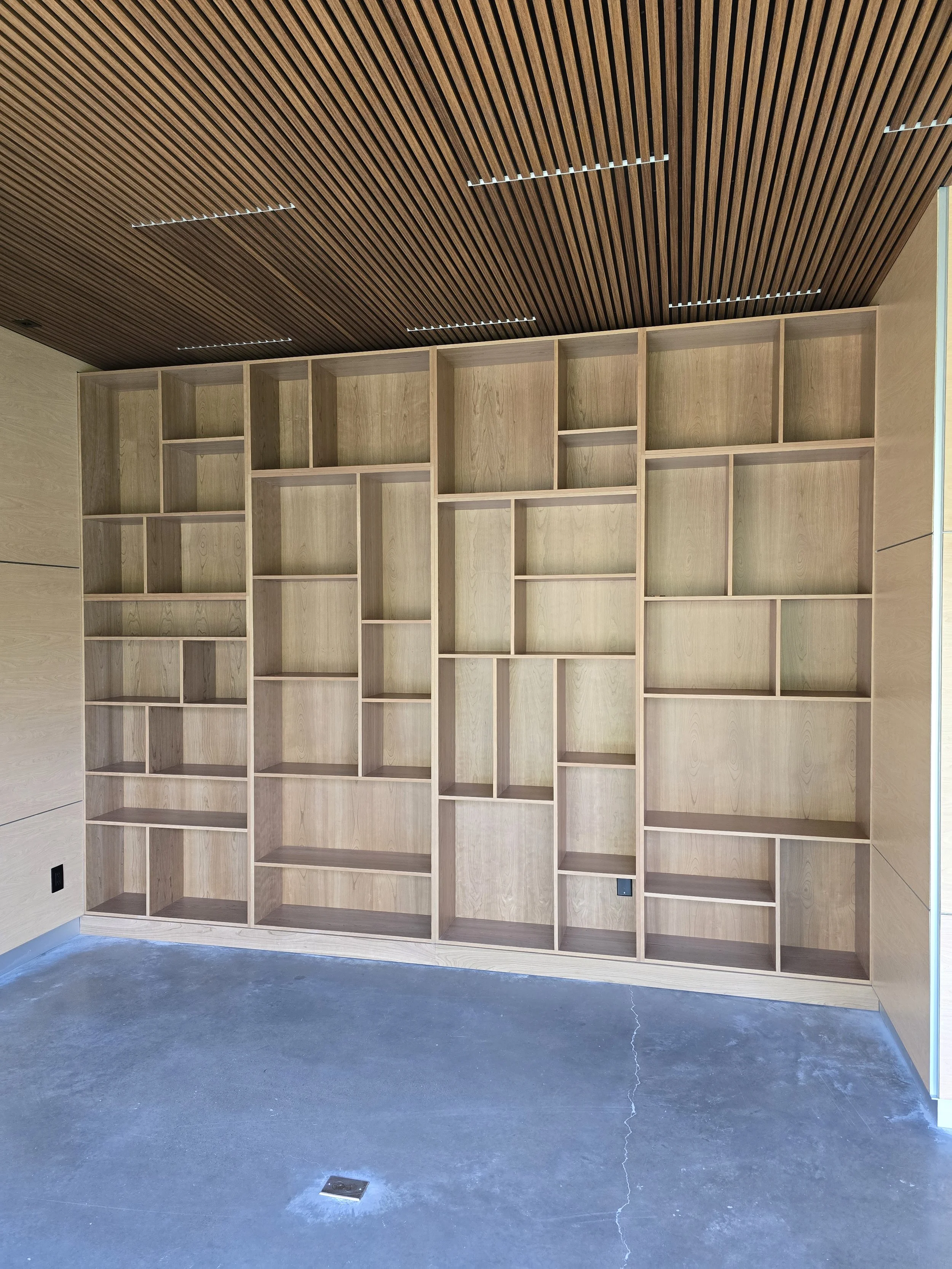 One-of-a-Kind Bookcase Creation