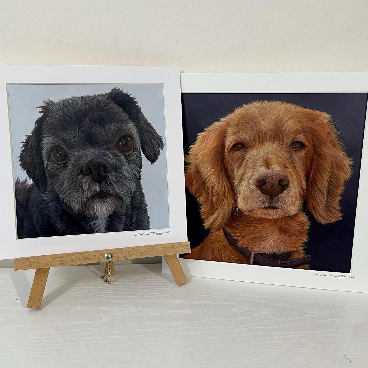 &lsquo;Pixie&rsquo; and &lsquo;Jackson&rsquo; - Don&rsquo;t they look cute together! 💜

It was so lovely to get a photo of the two together before sending them their separate ways. I also got the opportunity to meet both pups on delivery which I am 