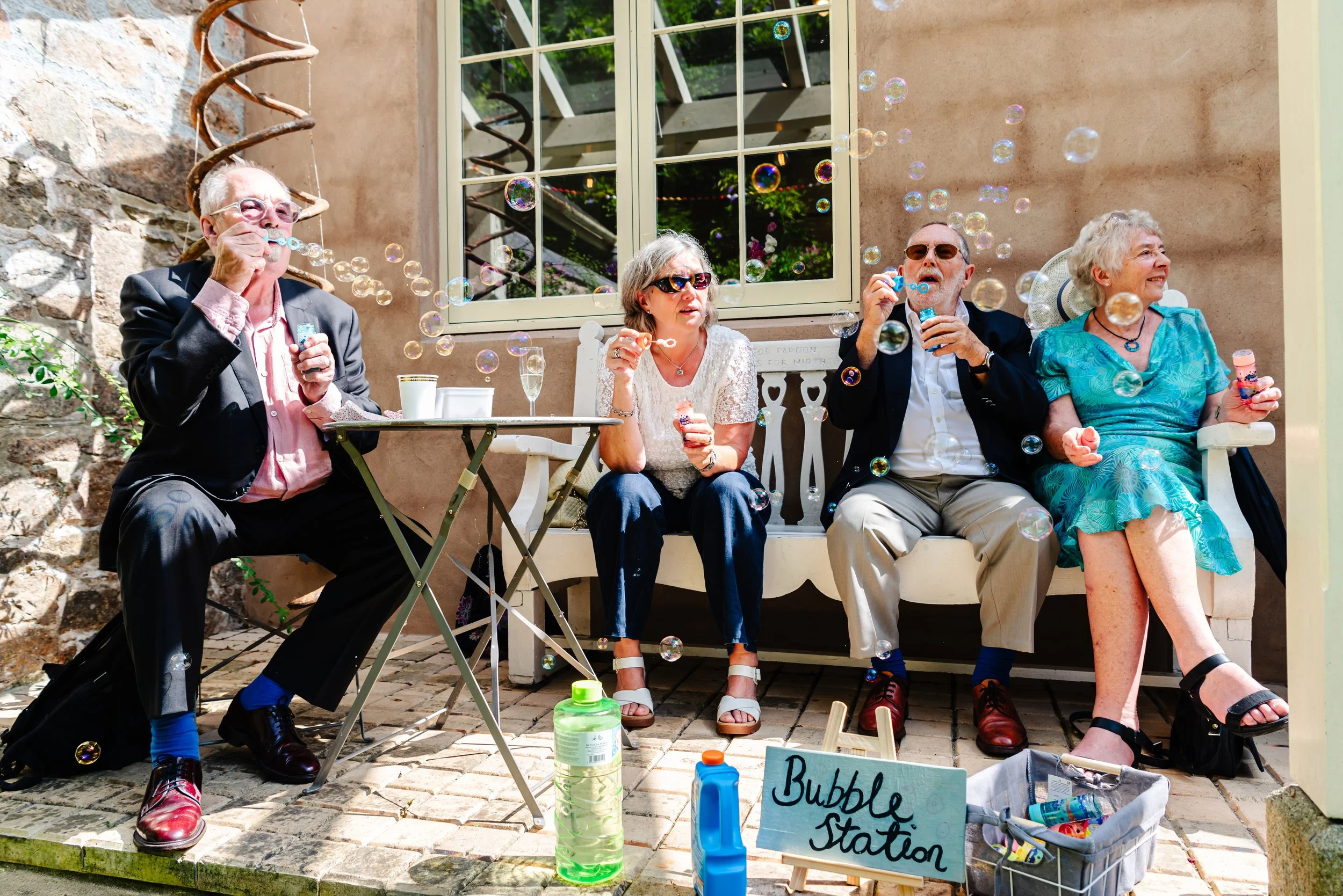 Candid wedding photography in Devon, Southwest UK. Funny Candid wedding moments captured by Cornwall wedding photographer, Devon Wedding Photographer. 