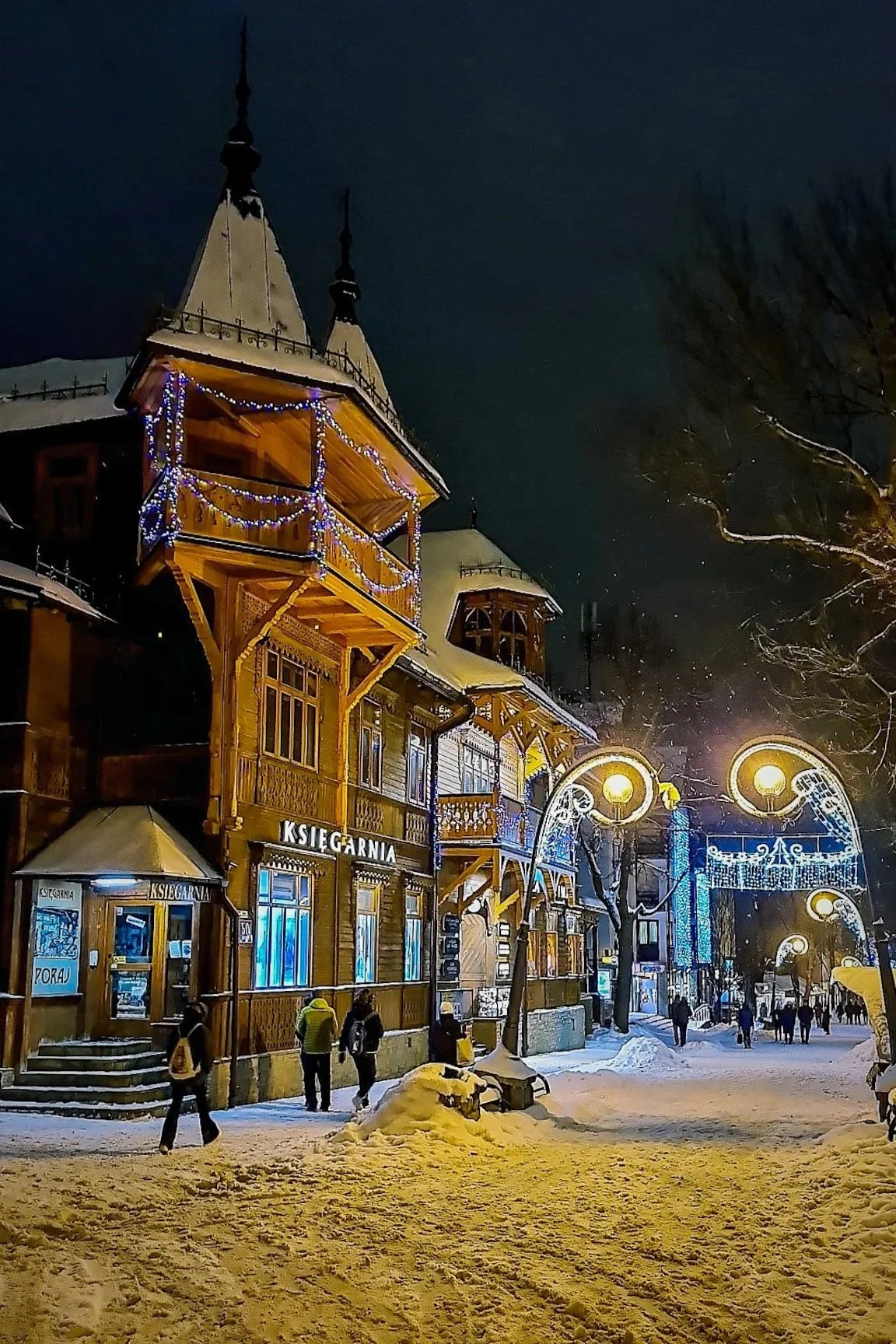 Zakopane Krupowki snow