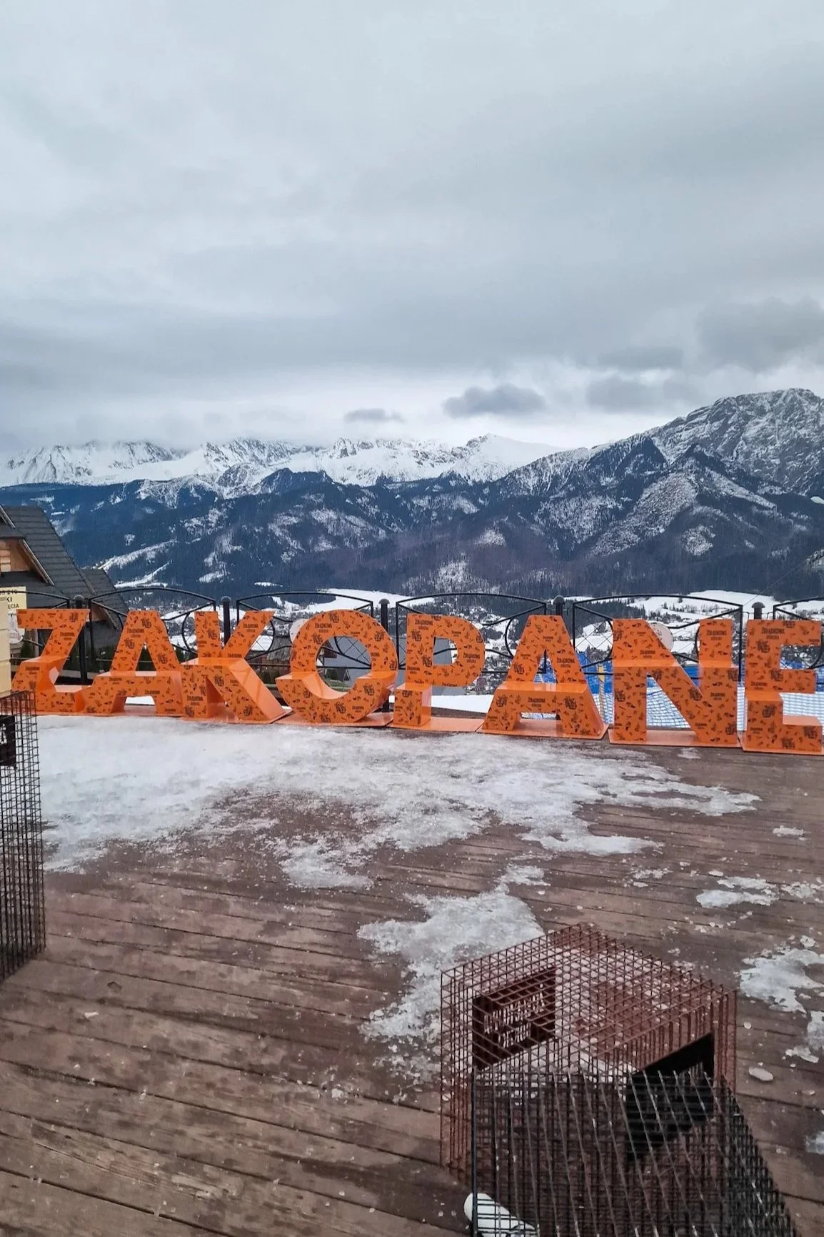 Zakopane Gubalowka sign
