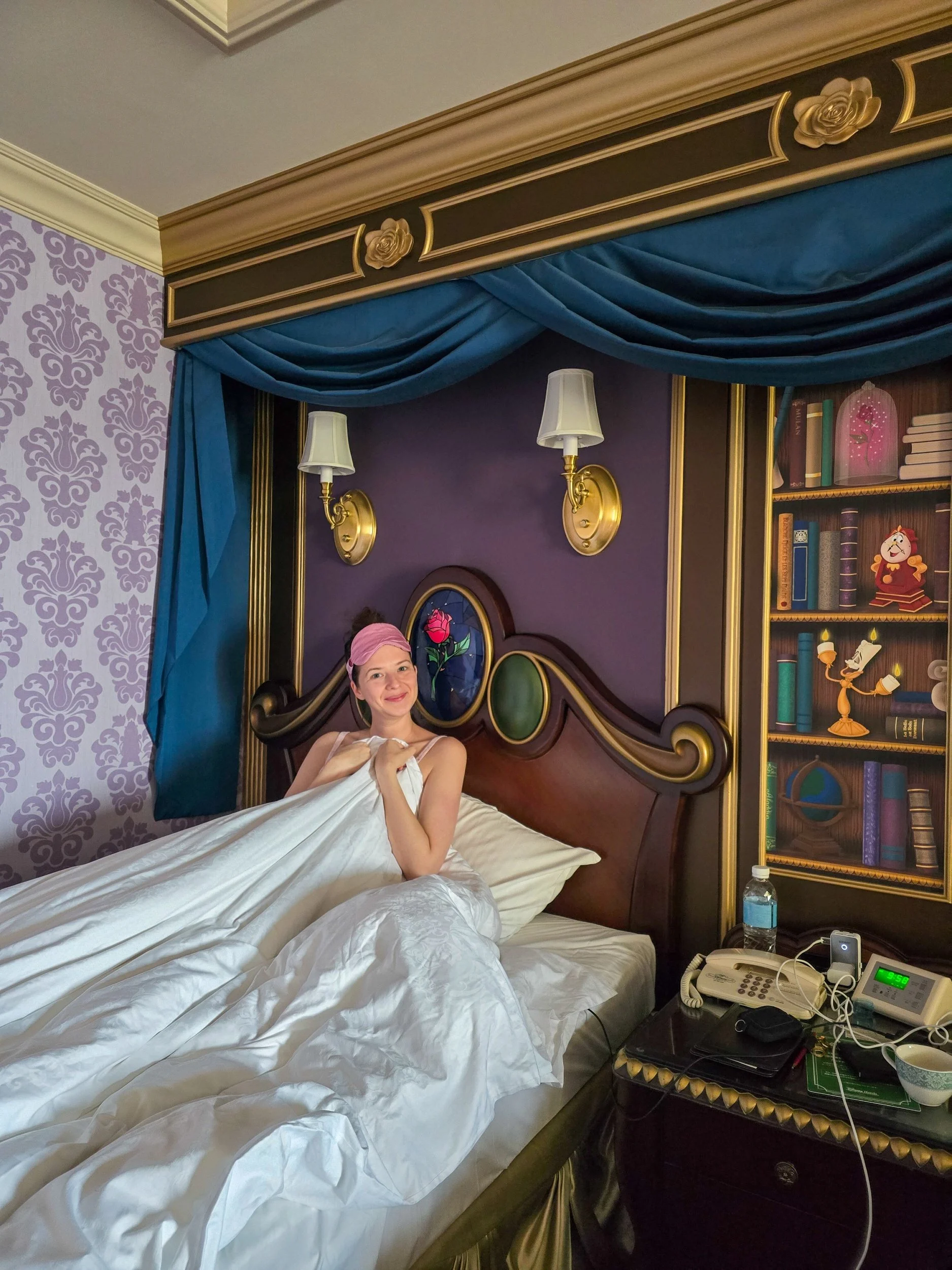 Beauty and the beast themed room tokyo disney