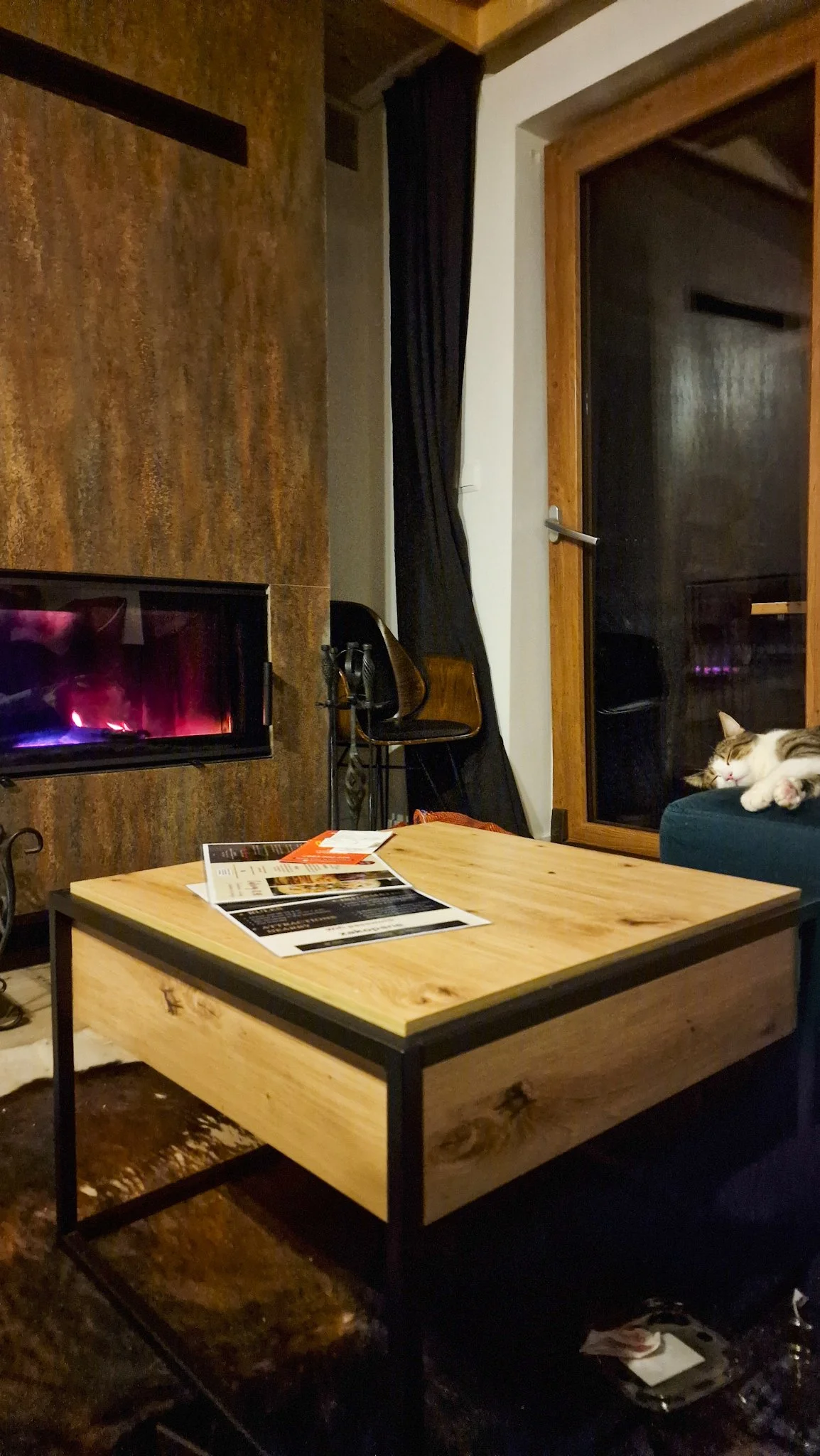 Fireplace Inside Koscielisko Cabin