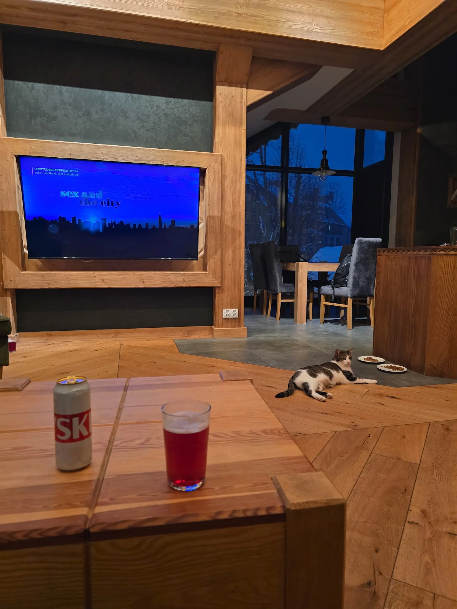 Mountain Shelter Apartment Interior in Zakopane
