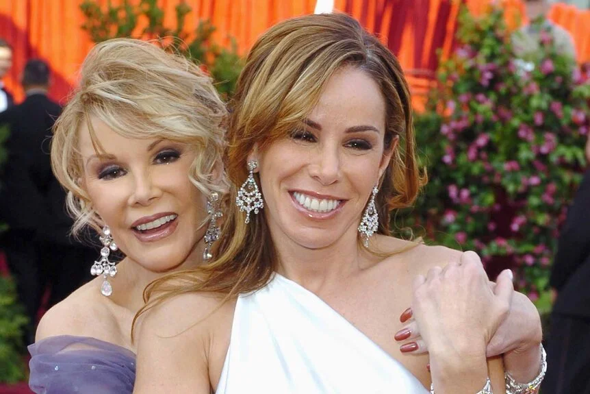 “Joan and Melissa Rivers here think I'm being morbid.”