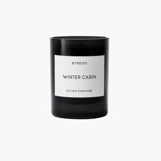 Byredo scented candle winter cabin gifts for her