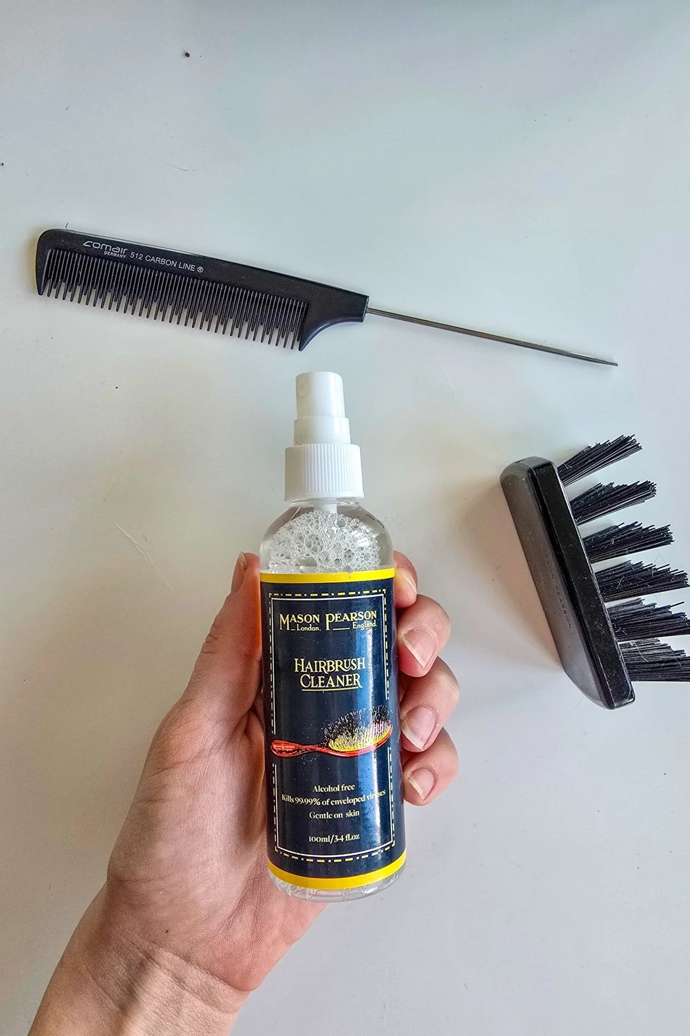 How to Clean Mason Pearson Brush Cleaner