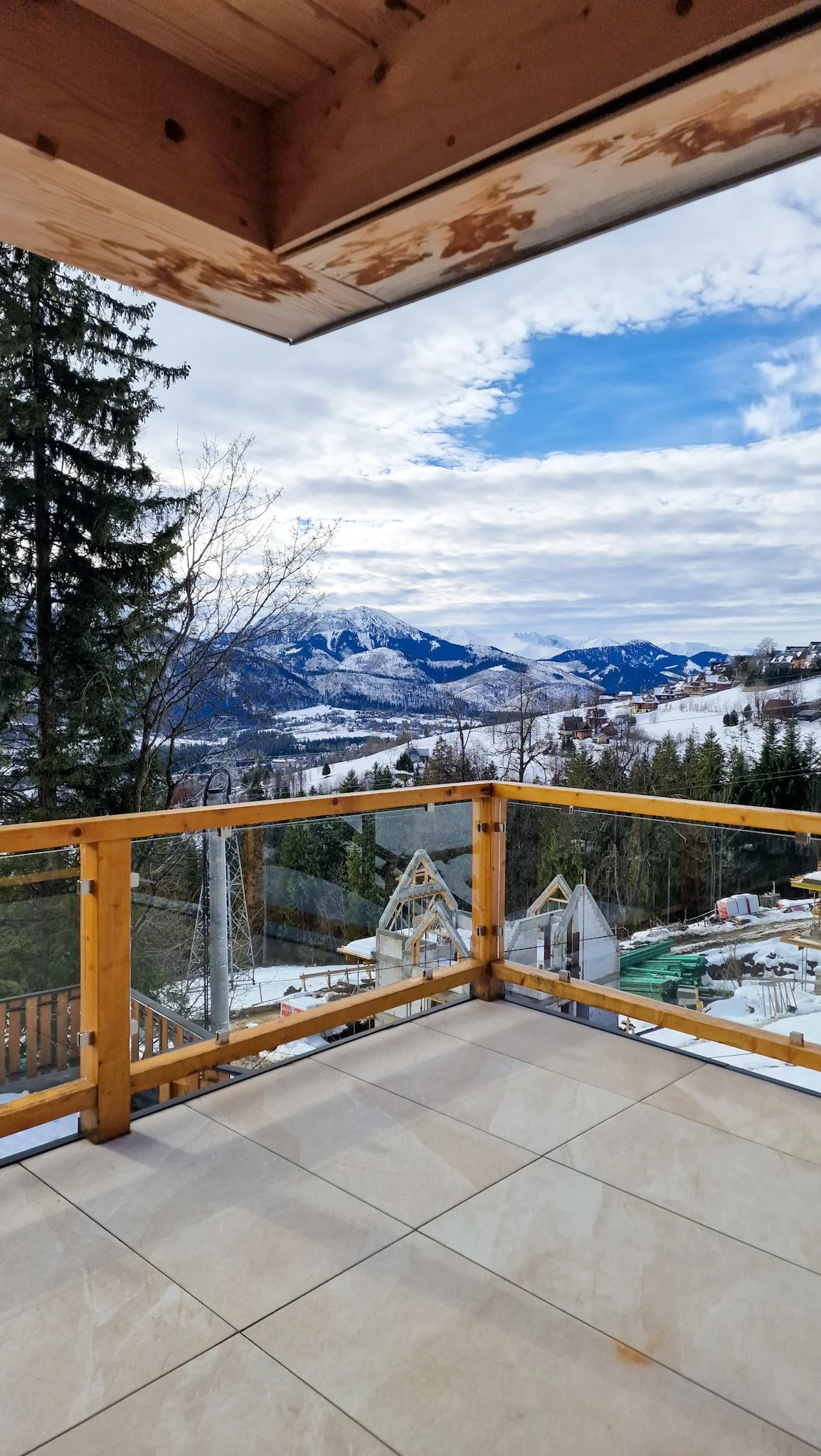 Tatra Mountain View from Koscielisko Cabin