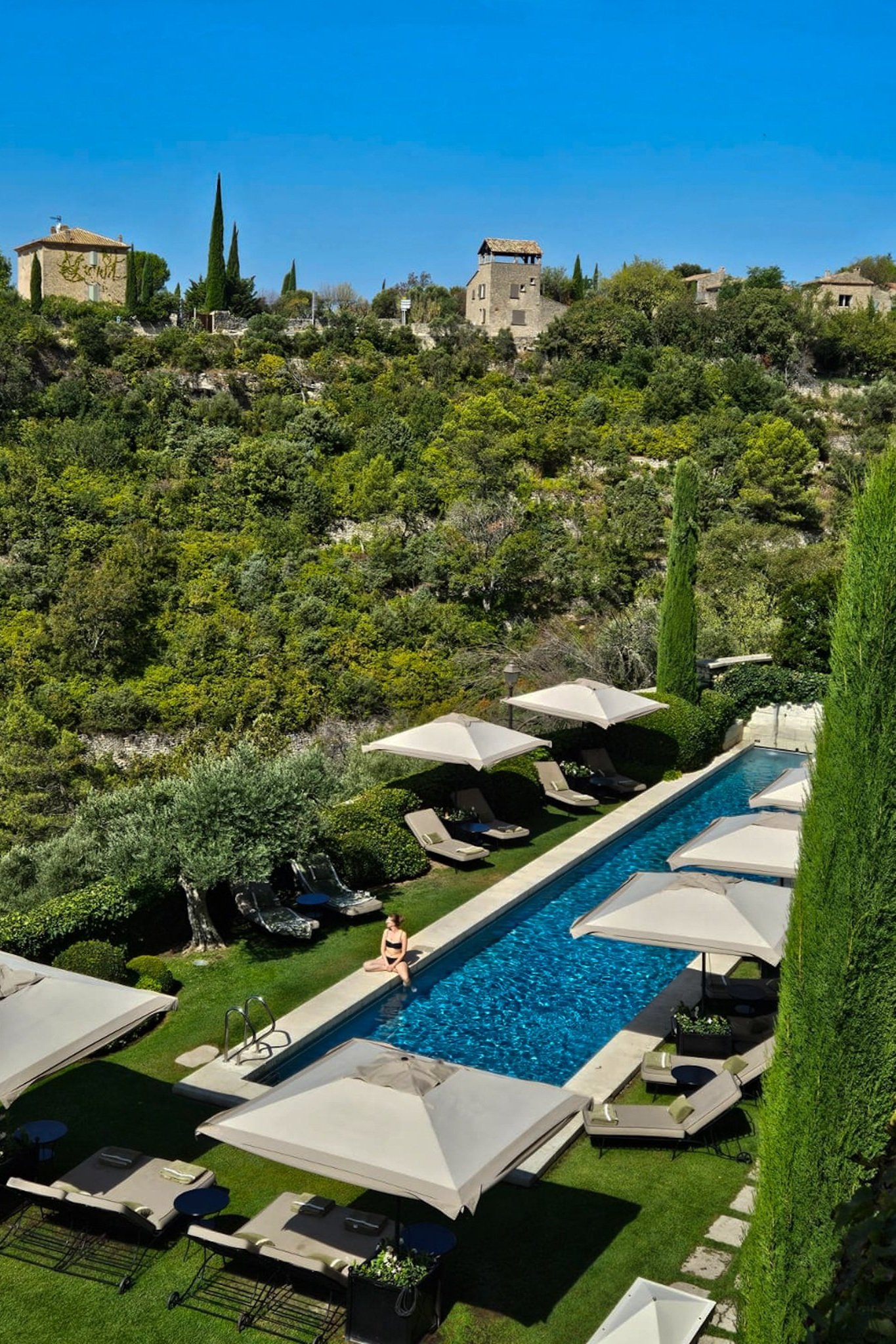 Airelles Gordes La Bastide Pool