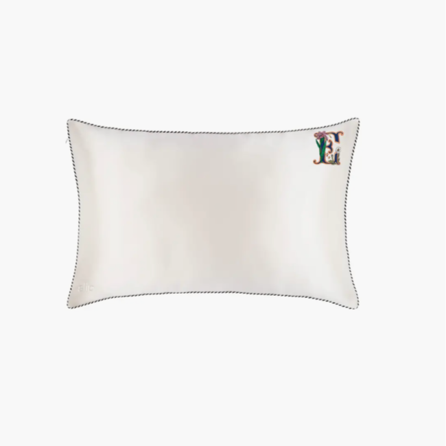 Silk Embroidered Pillowcase