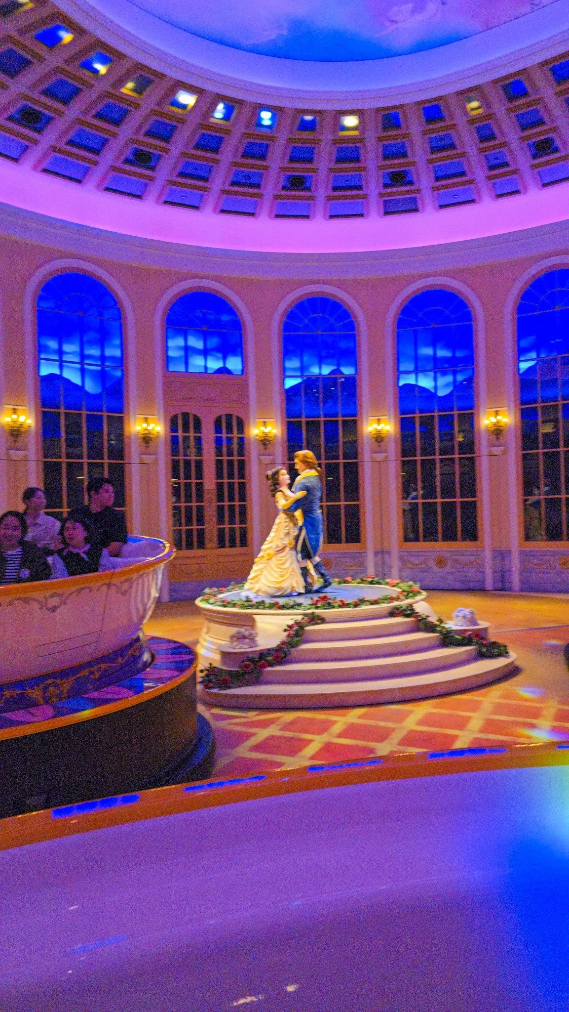 Beauty and the beast ride tokyo disneyland