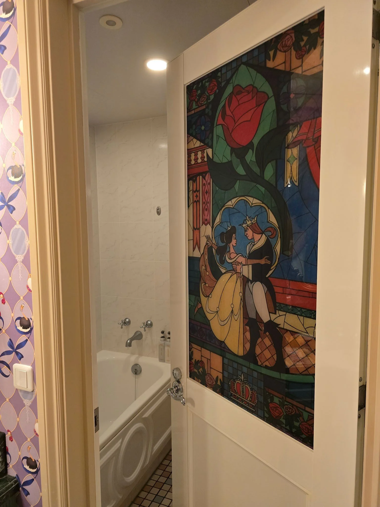 Tokyo Disneyland Beauty and the Beast Themed Room
