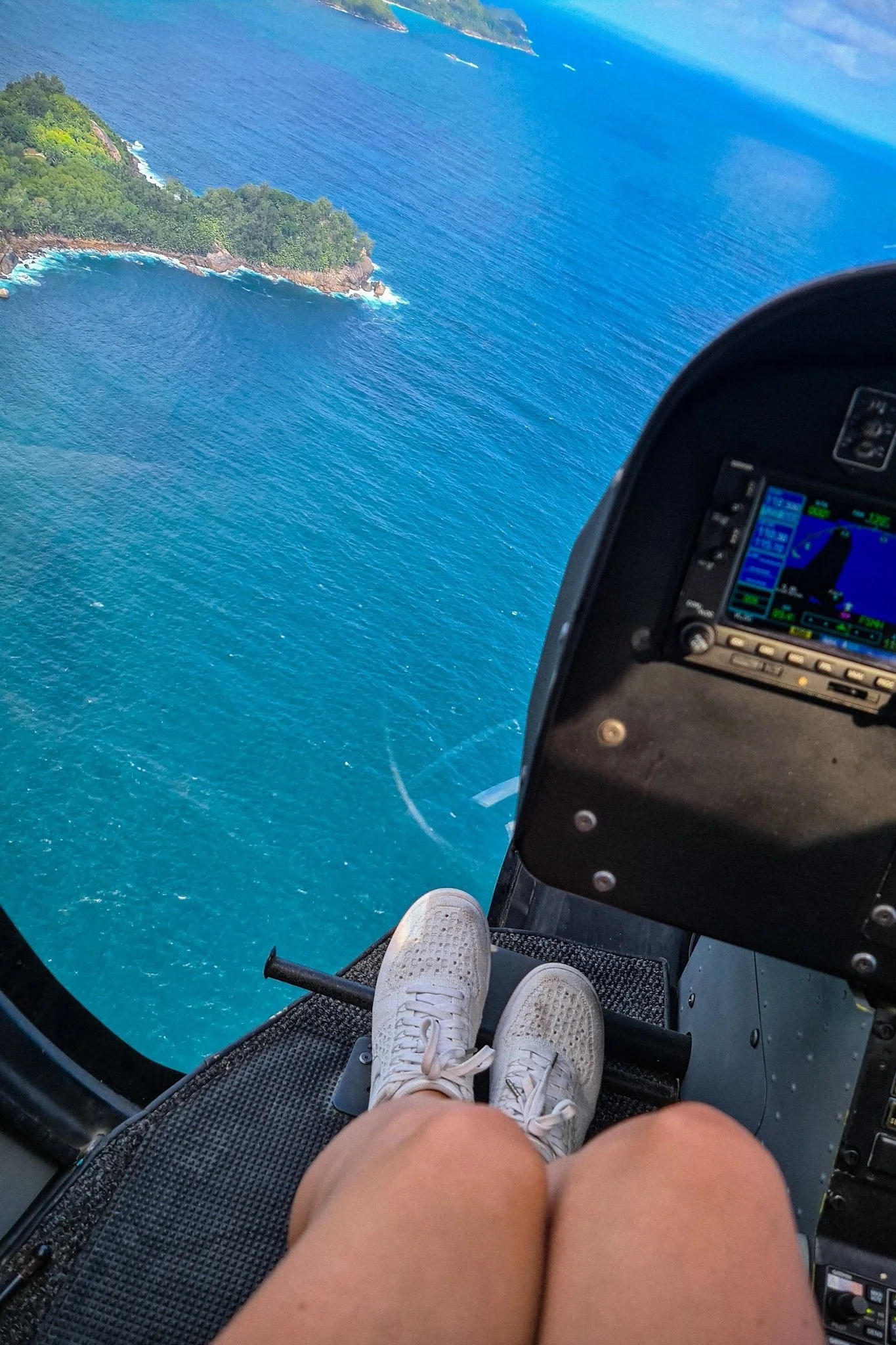 Seychelles Helicopter