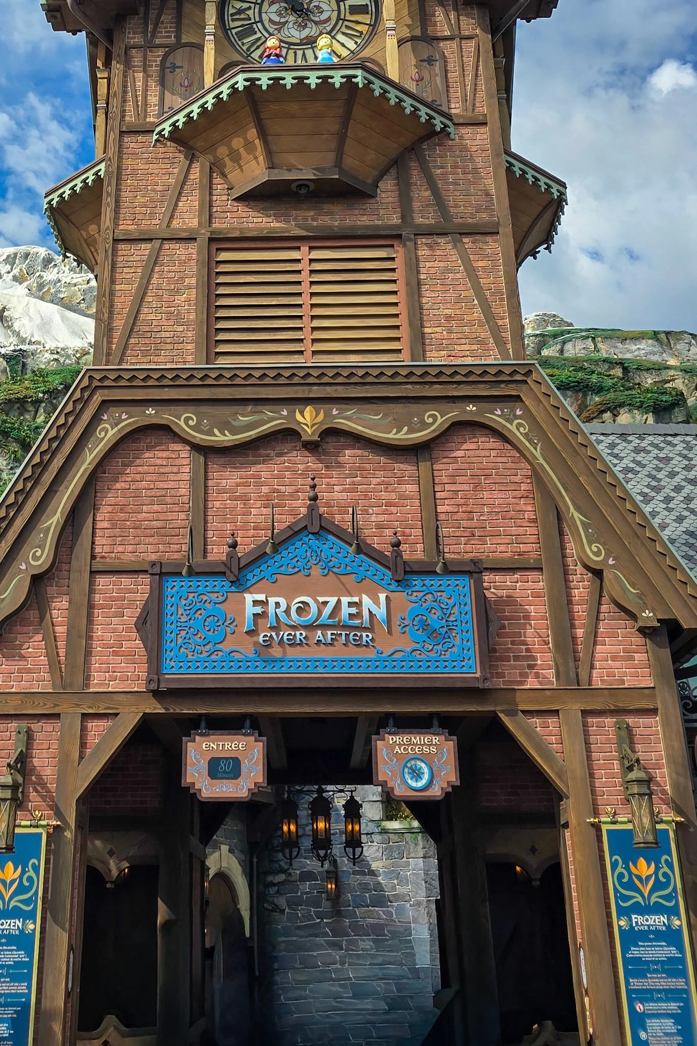 Frozen Ever After Entrance