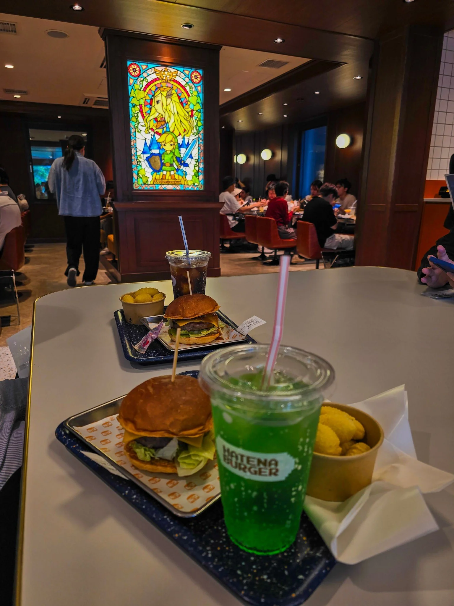 Nintendo Museum Restaurant Food