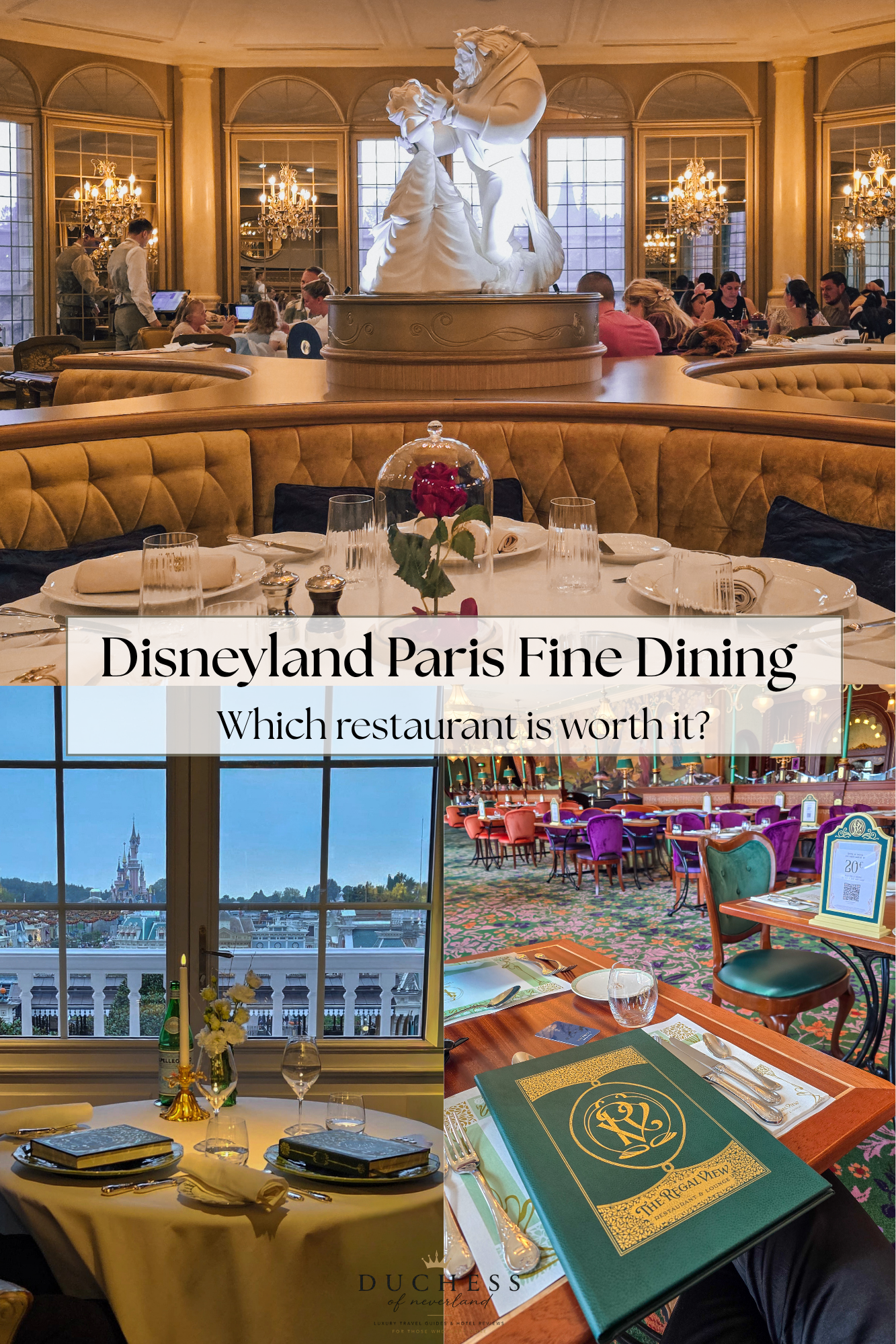 Disneyland Paris Fine Dining