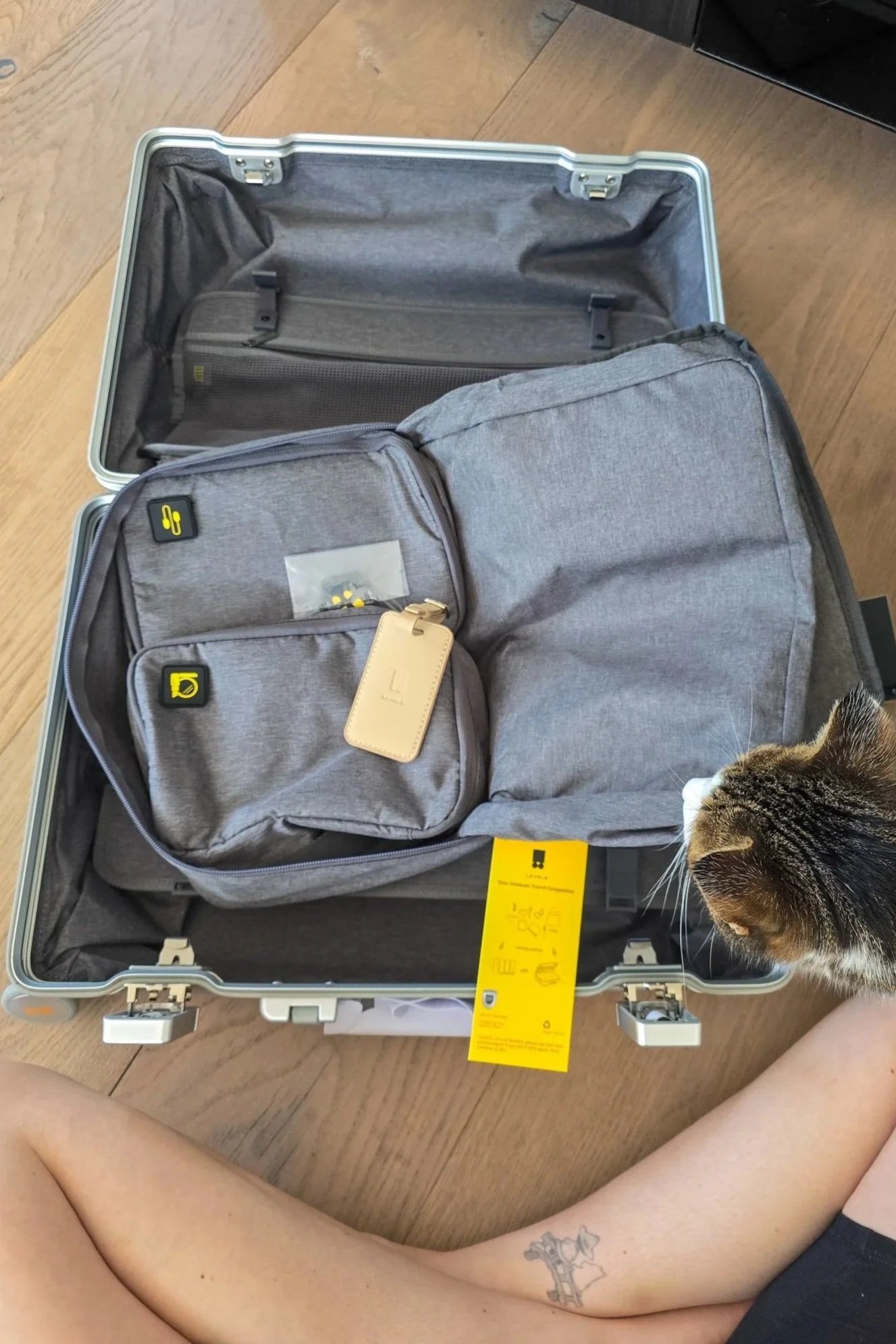 Inside the Level8 Gibraltar Carry-On